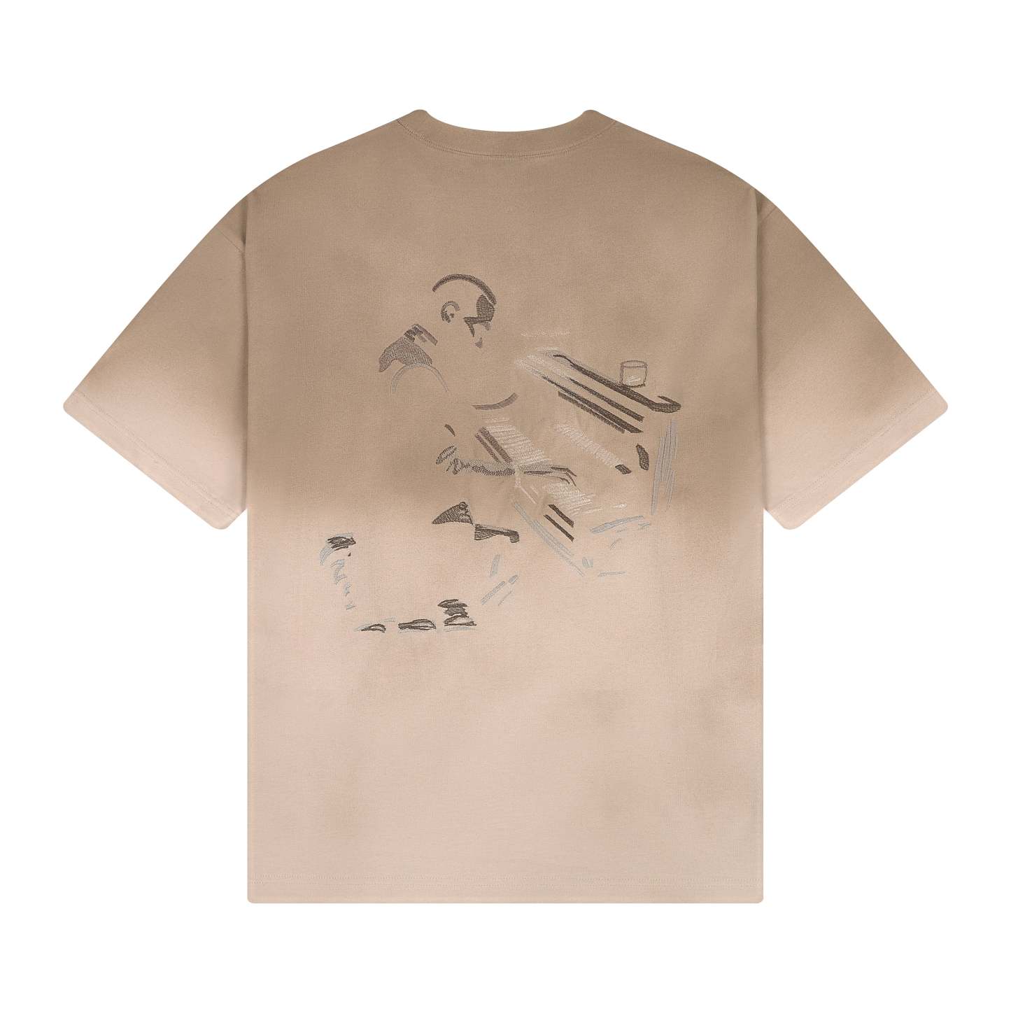 "jazz v2" T Shirt beige-Fineriform