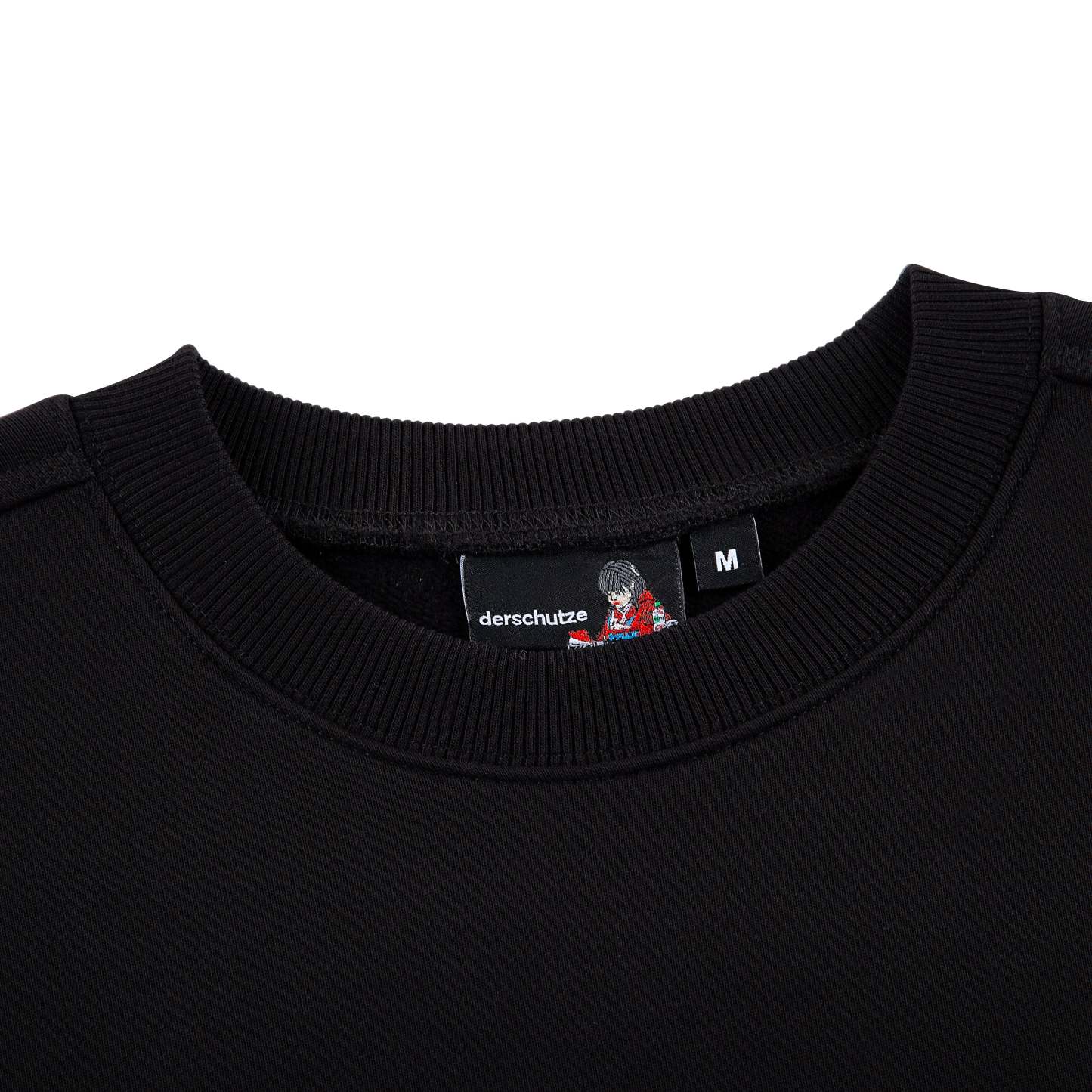 "awakening" Crewneck black 01-Fineriform
