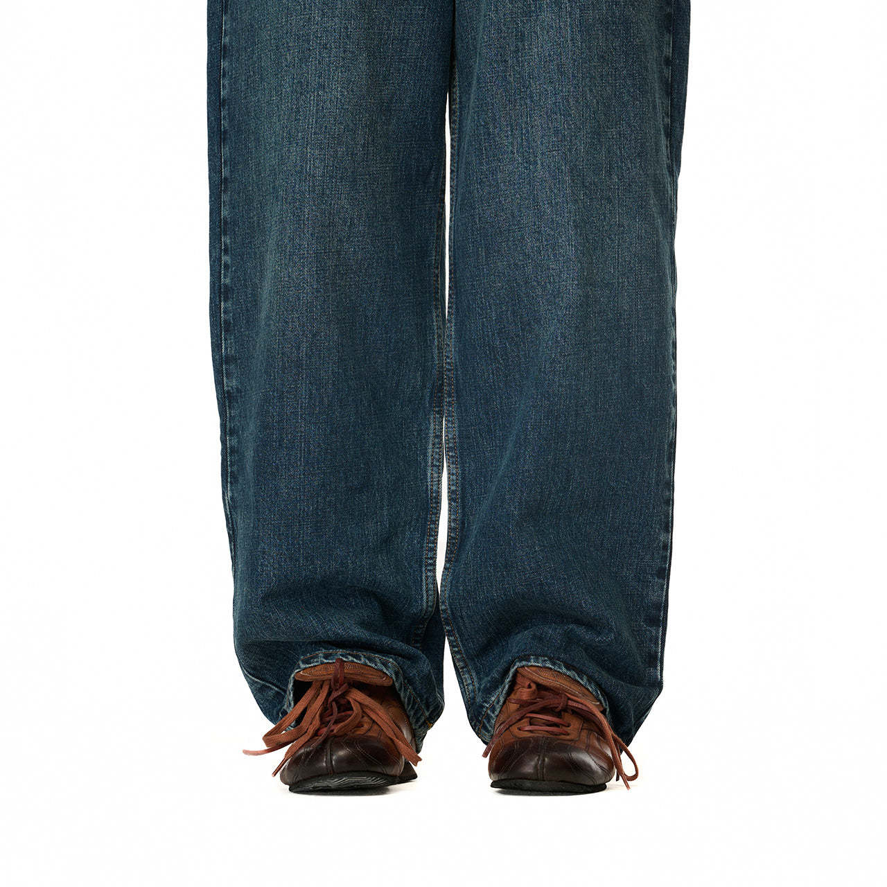 "yakuza" soccer shoes brown-Fineriform