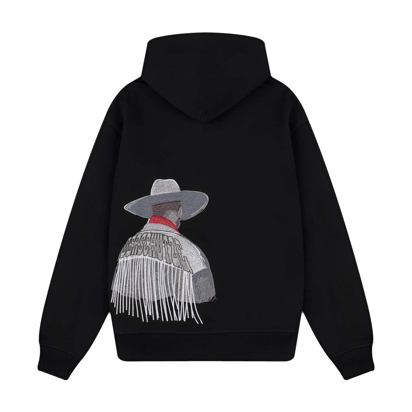 "western" Hoodie black-Fineriform