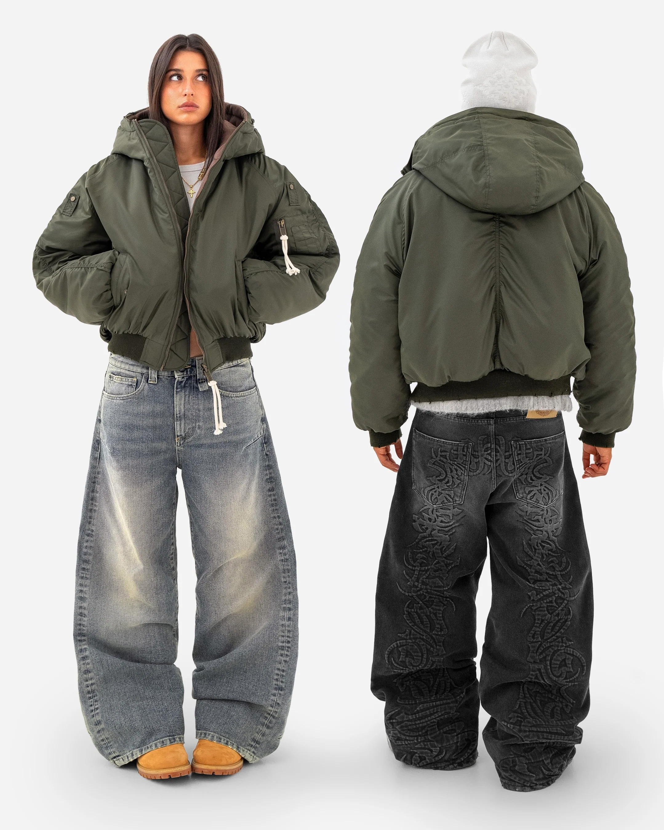 Fur Bomber Jacket-Fineriform