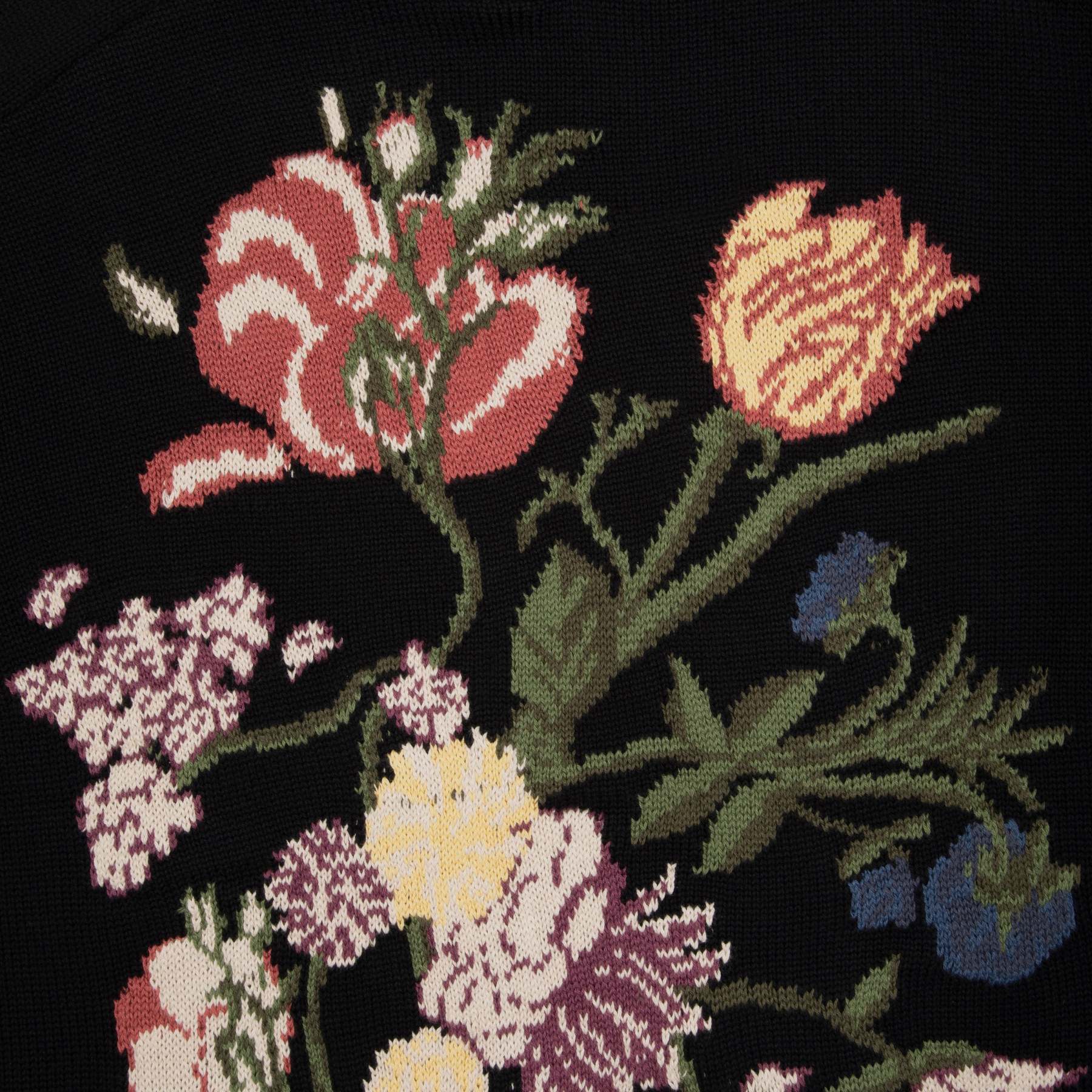 "garden of eden" Knit black-Fineriform