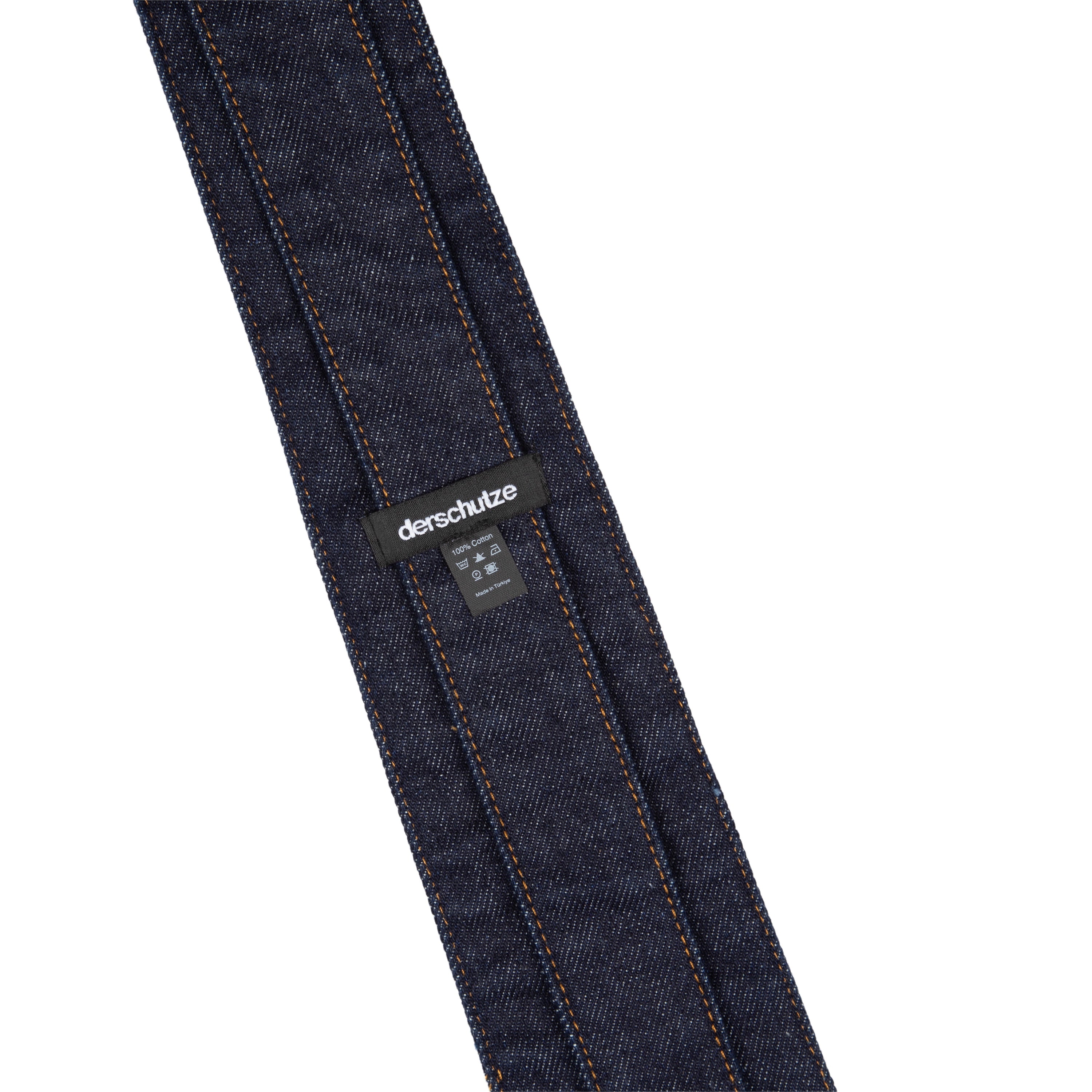 "yakuza" indigo denim tie-Fineriform