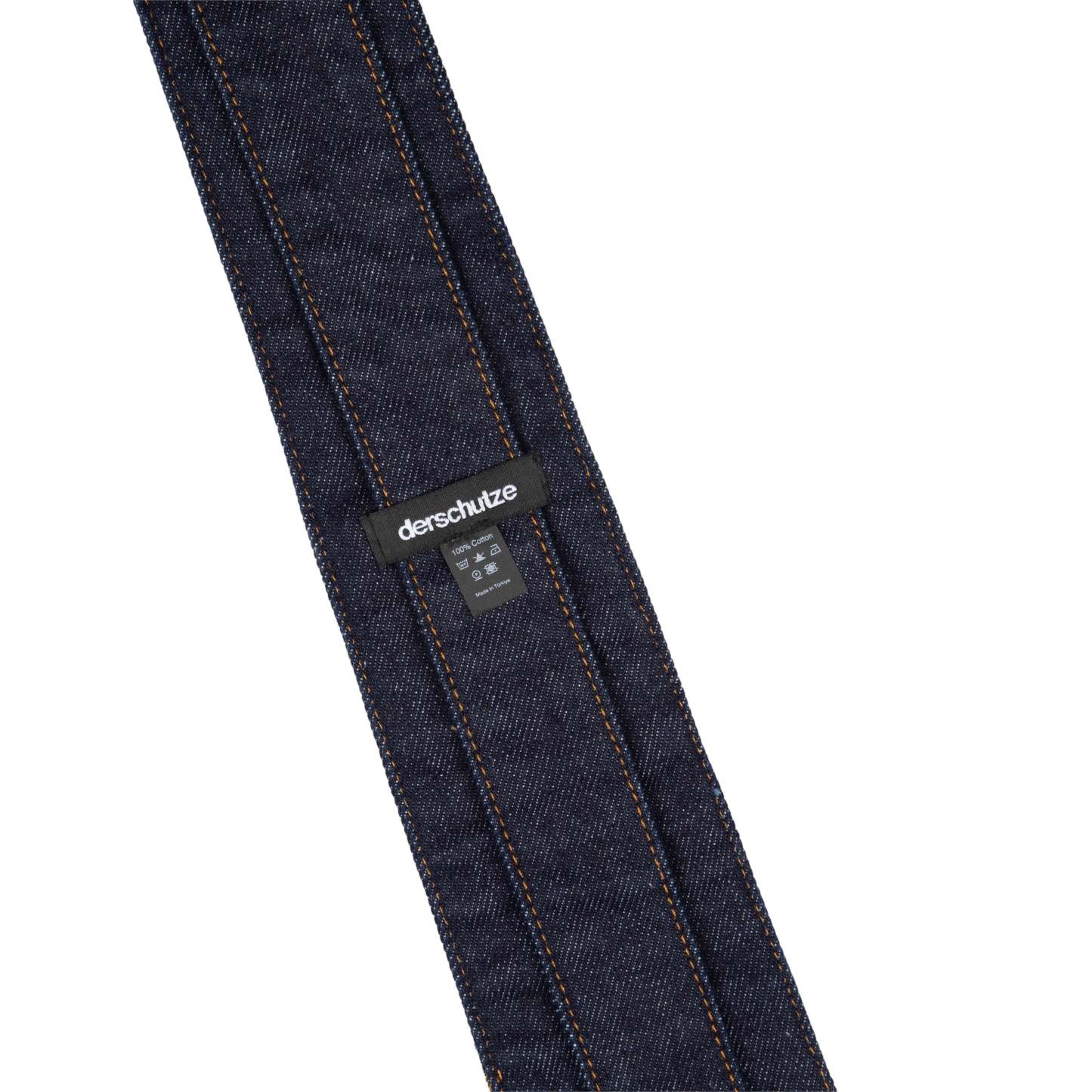 "yakuza" indigo denim tie-Fineriform