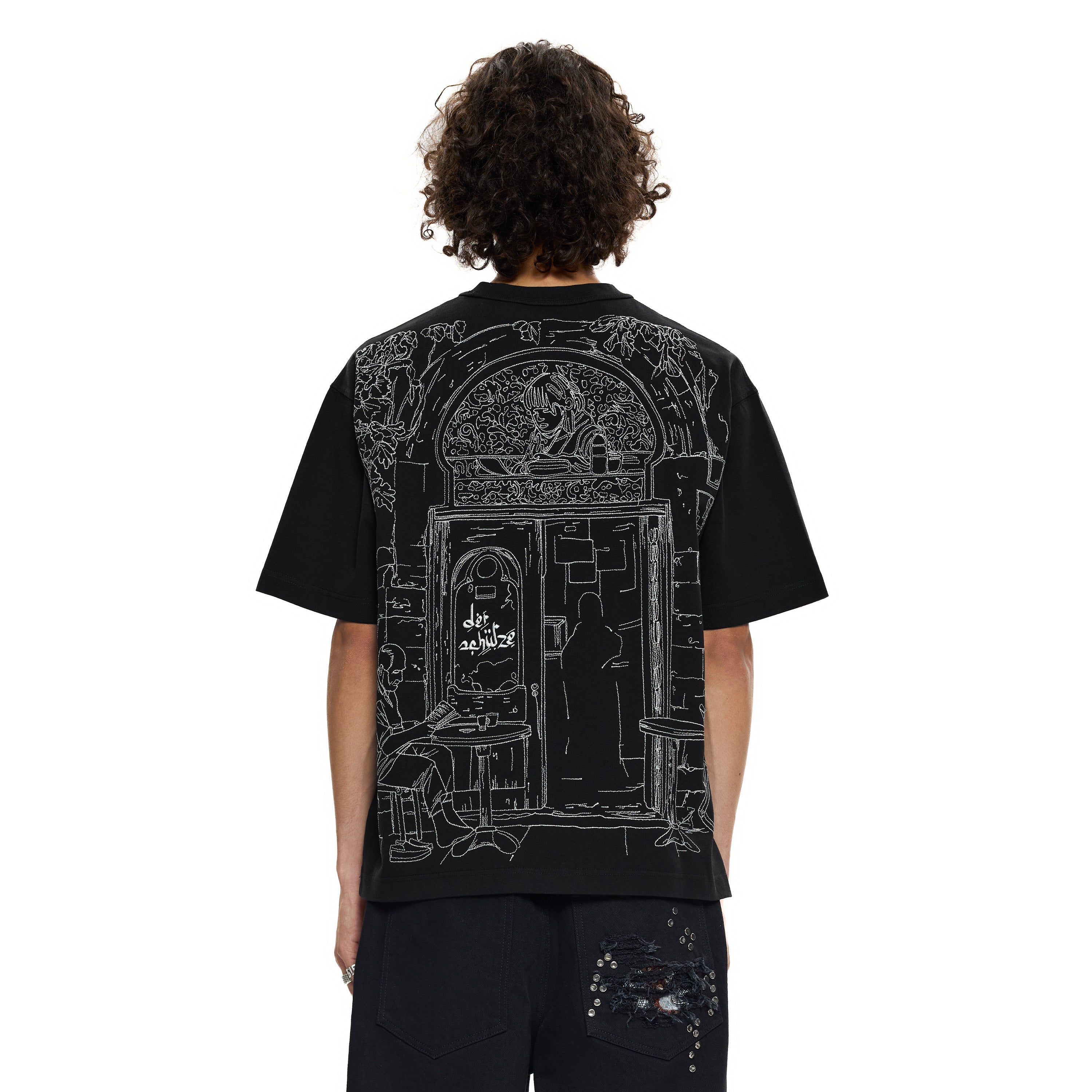 "yasmin v4" T Shirt black 01-Fineriform