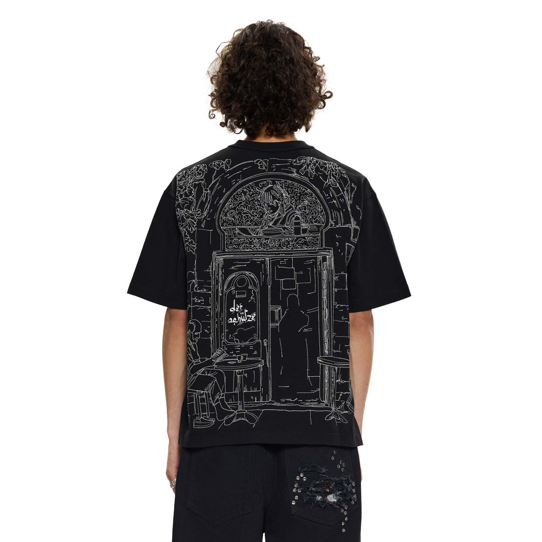 "yasmin v4" T Shirt black 01-Fineriform