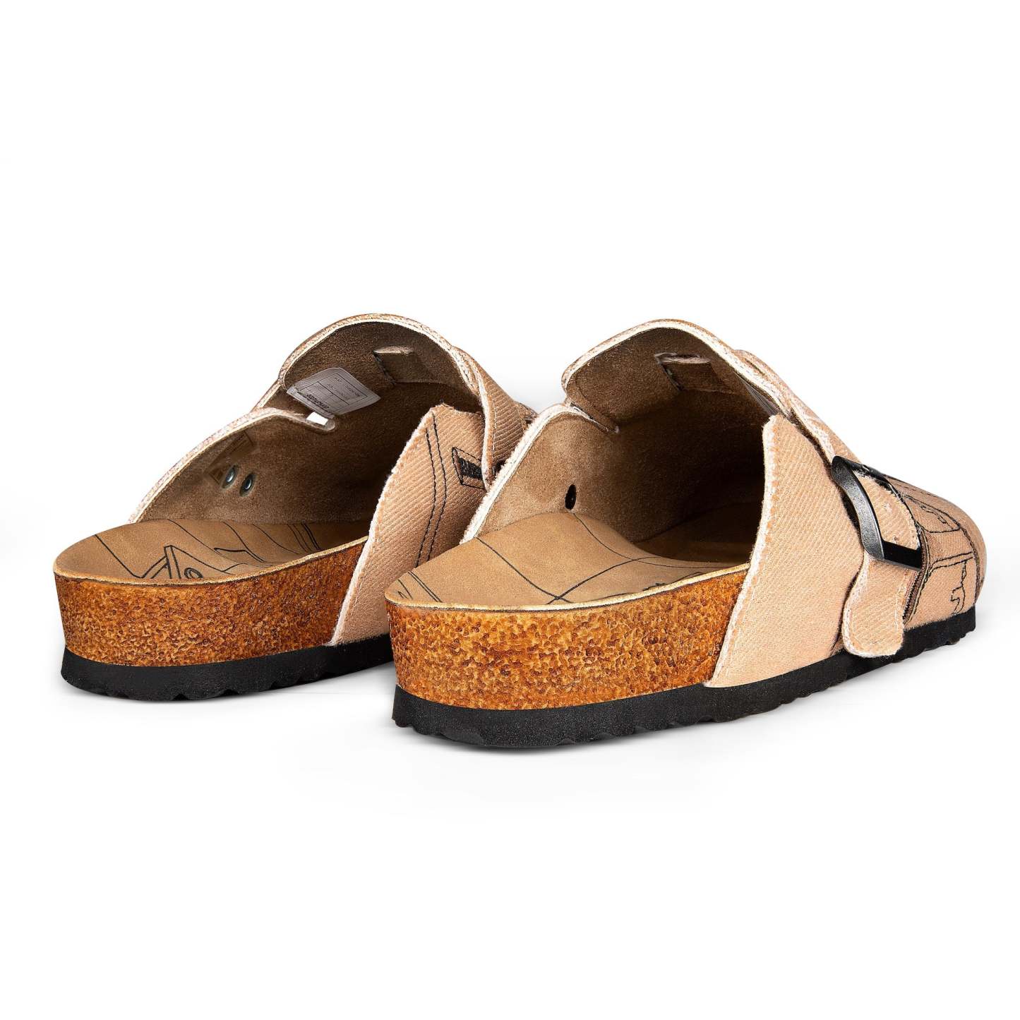 "faces" clogs beige-Fineriform