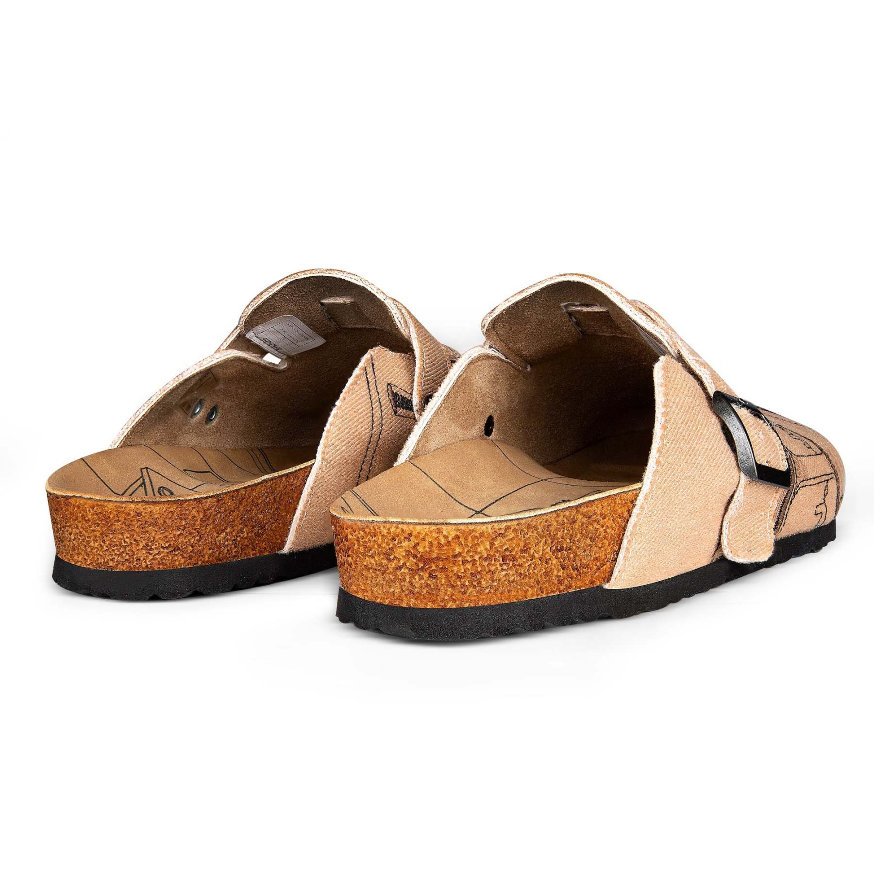 "faces" clogs beige-Fineriform