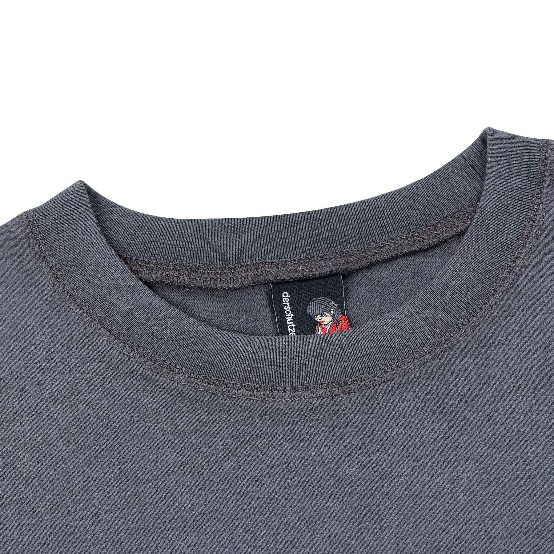 "lotus" T shirt anthracite-Fineriform