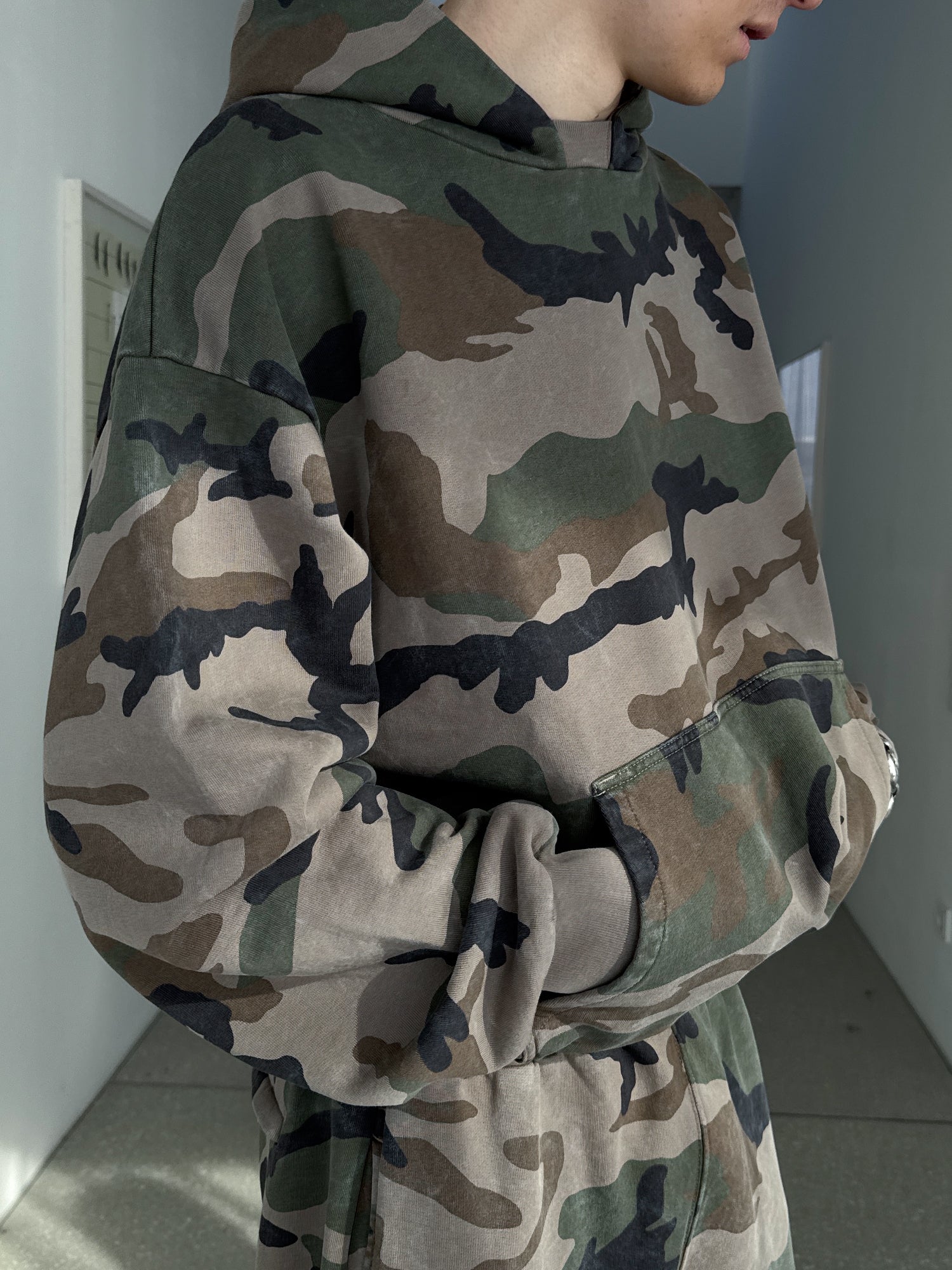 THE BLANC HOODIE - VINTAGE CAMO-Fineriform