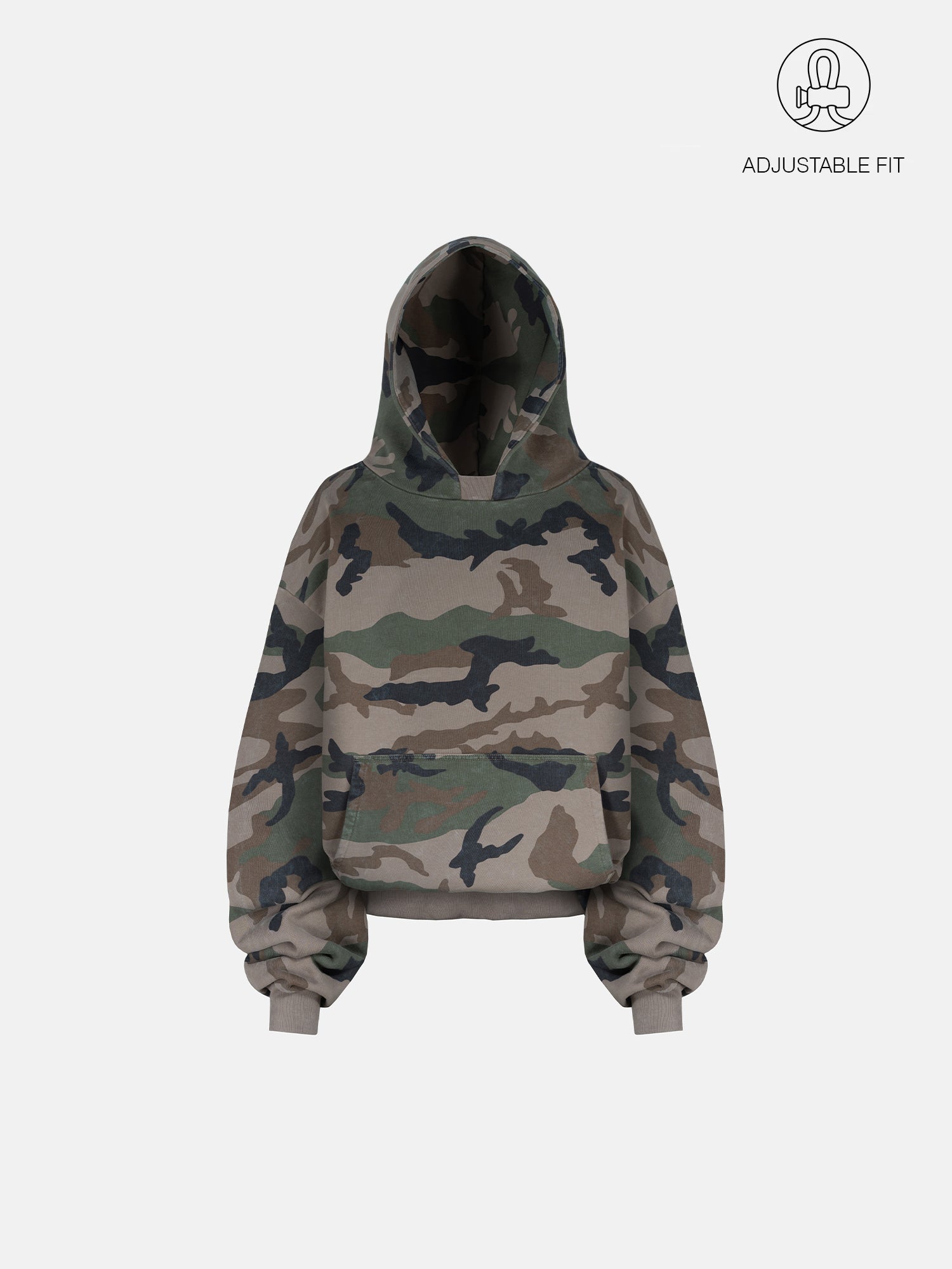 THE BLANC HOODIE - VINTAGE CAMO-Fineriform