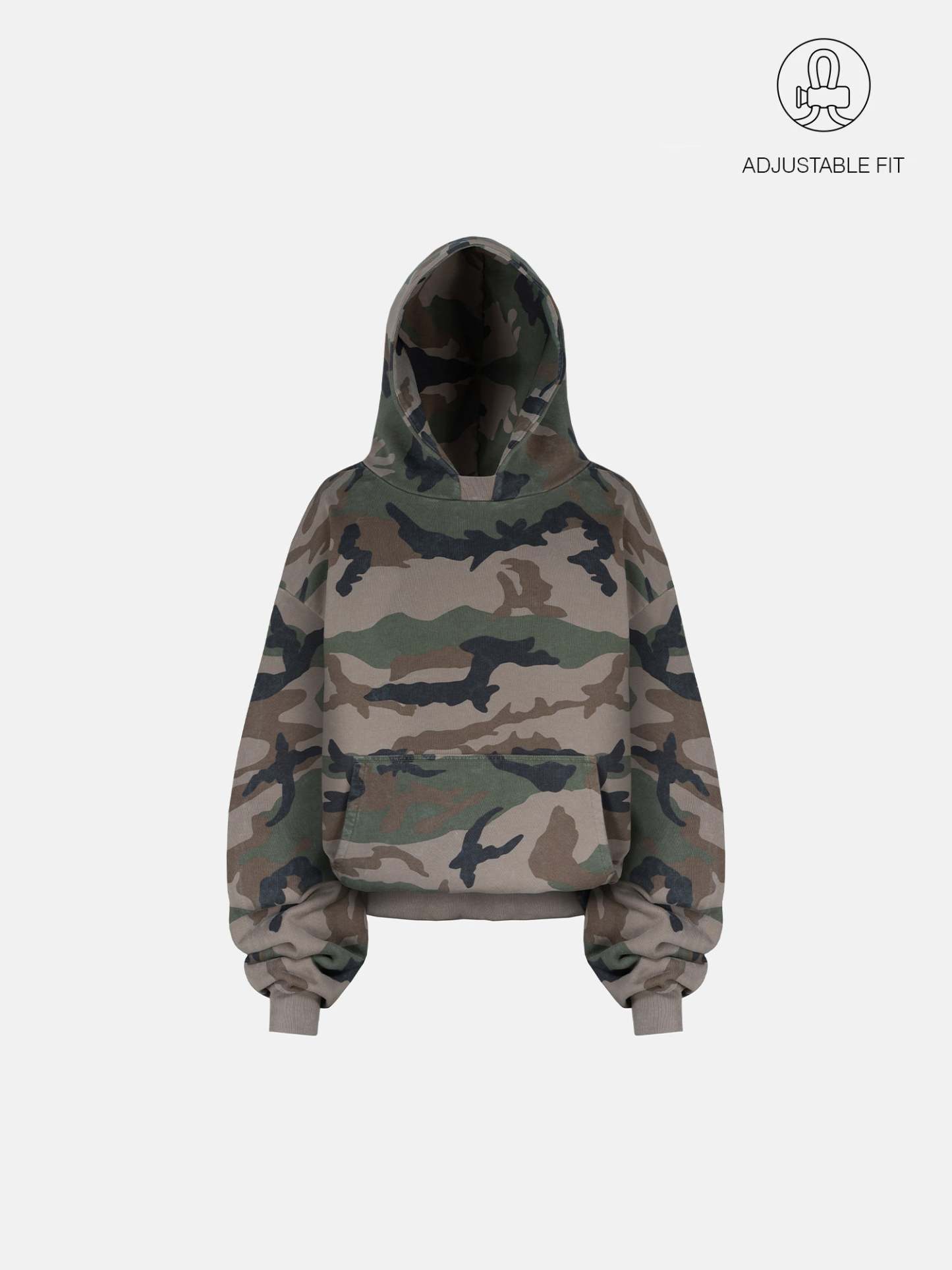 THE BLANC HOODIE - VINTAGE CAMO-Fineriform