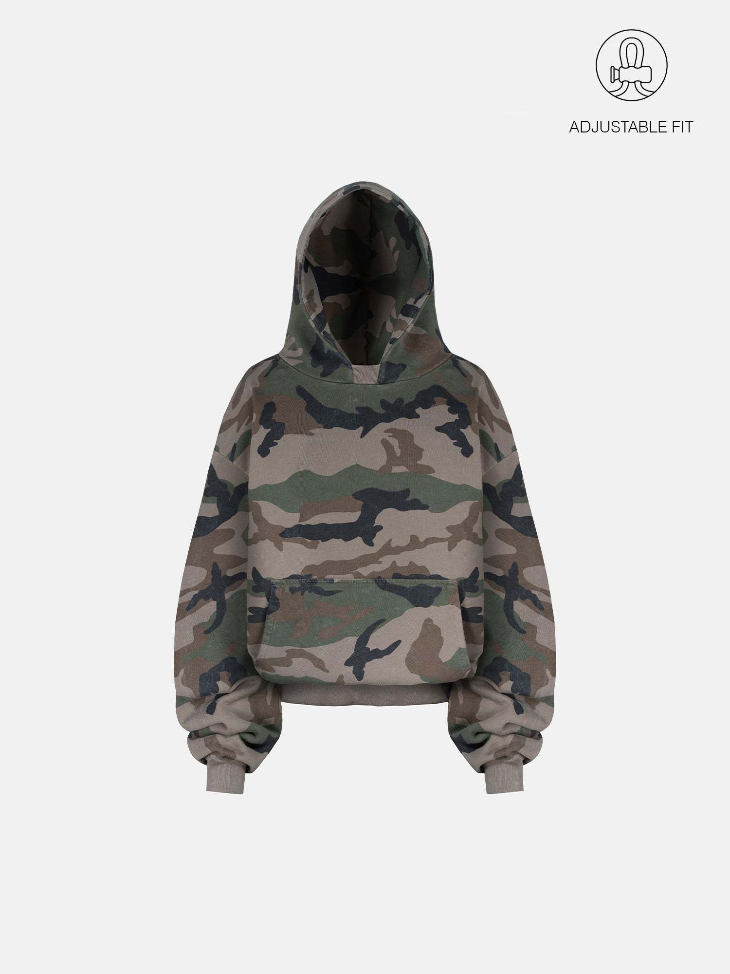 THE BLANC HOODIE - VINTAGE CAMO-Fineriform
