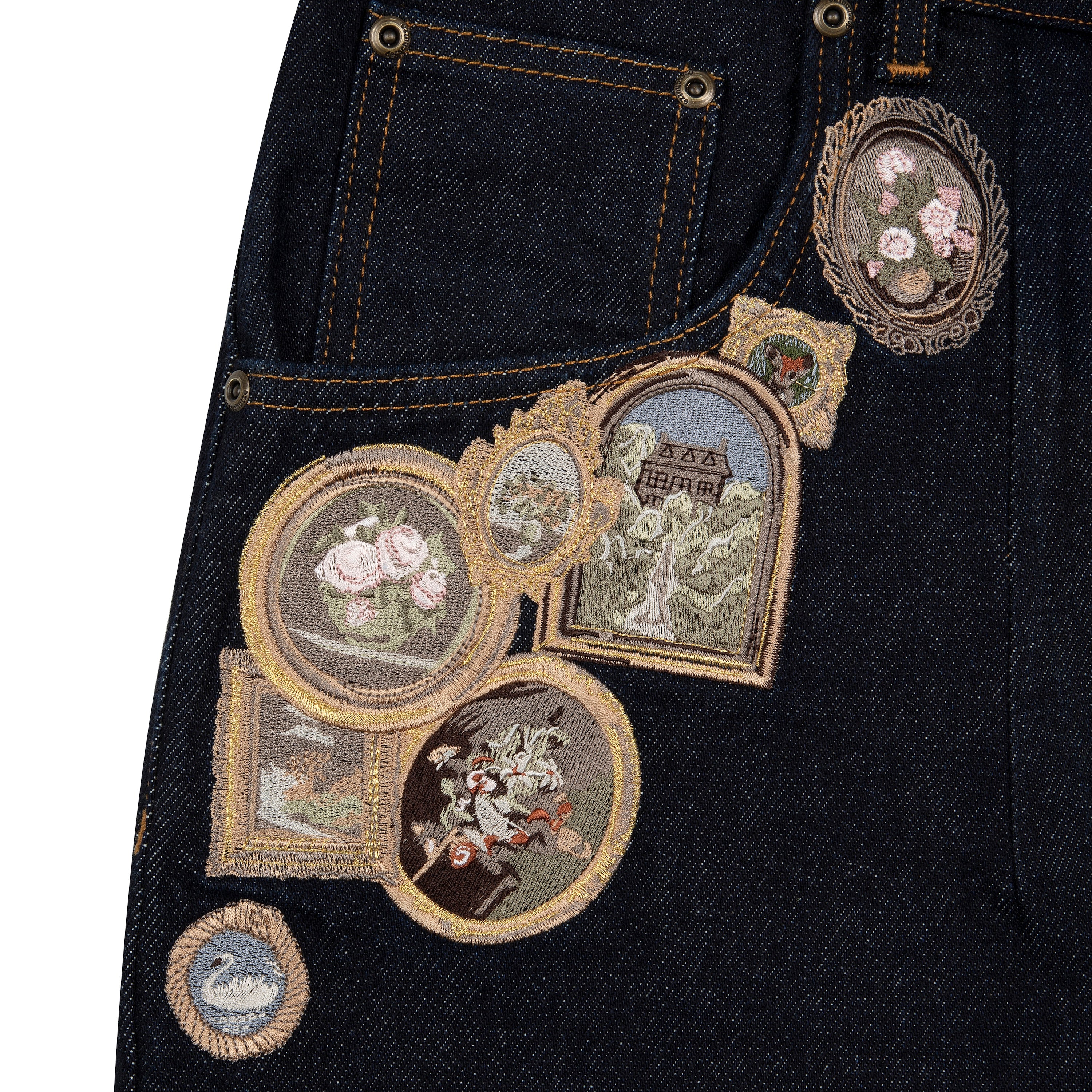 "gallery" raw Denim-Fineriform