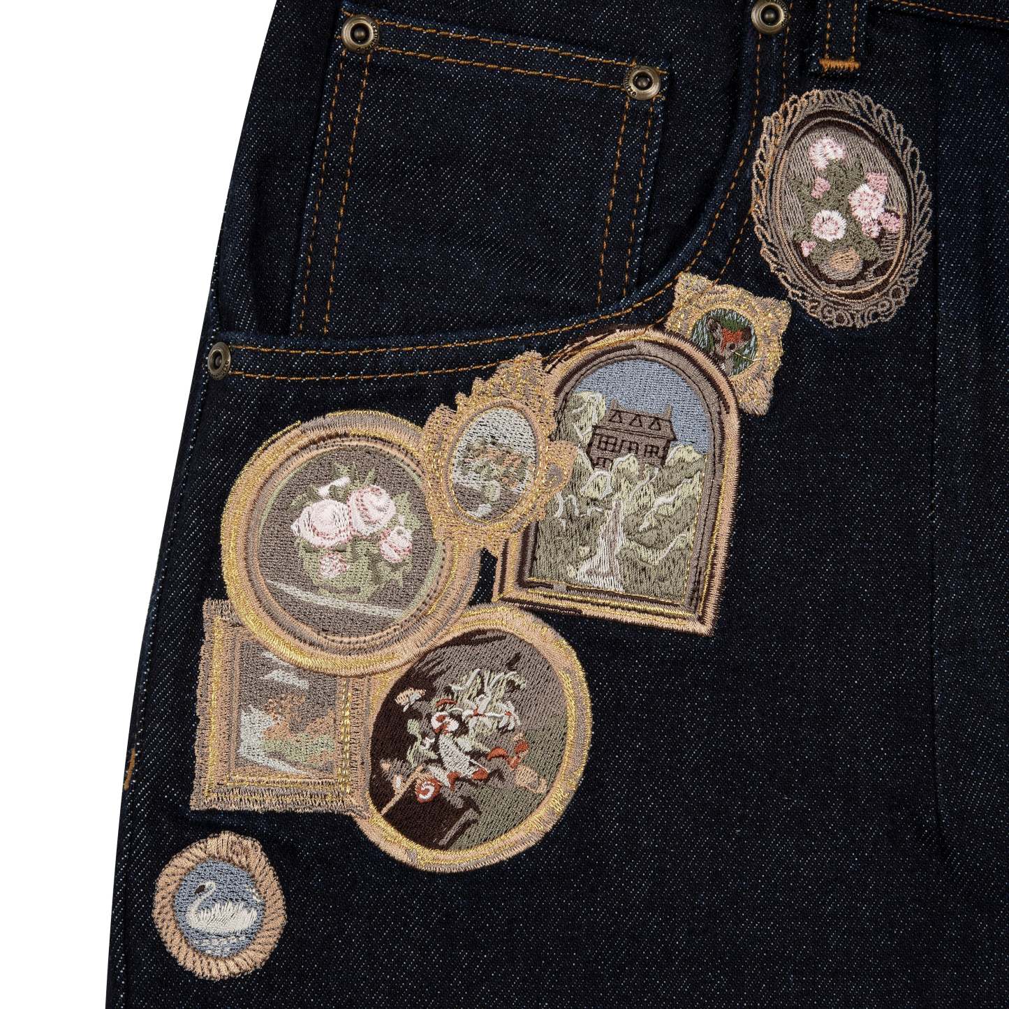 "gallery" raw Denim-Fineriform