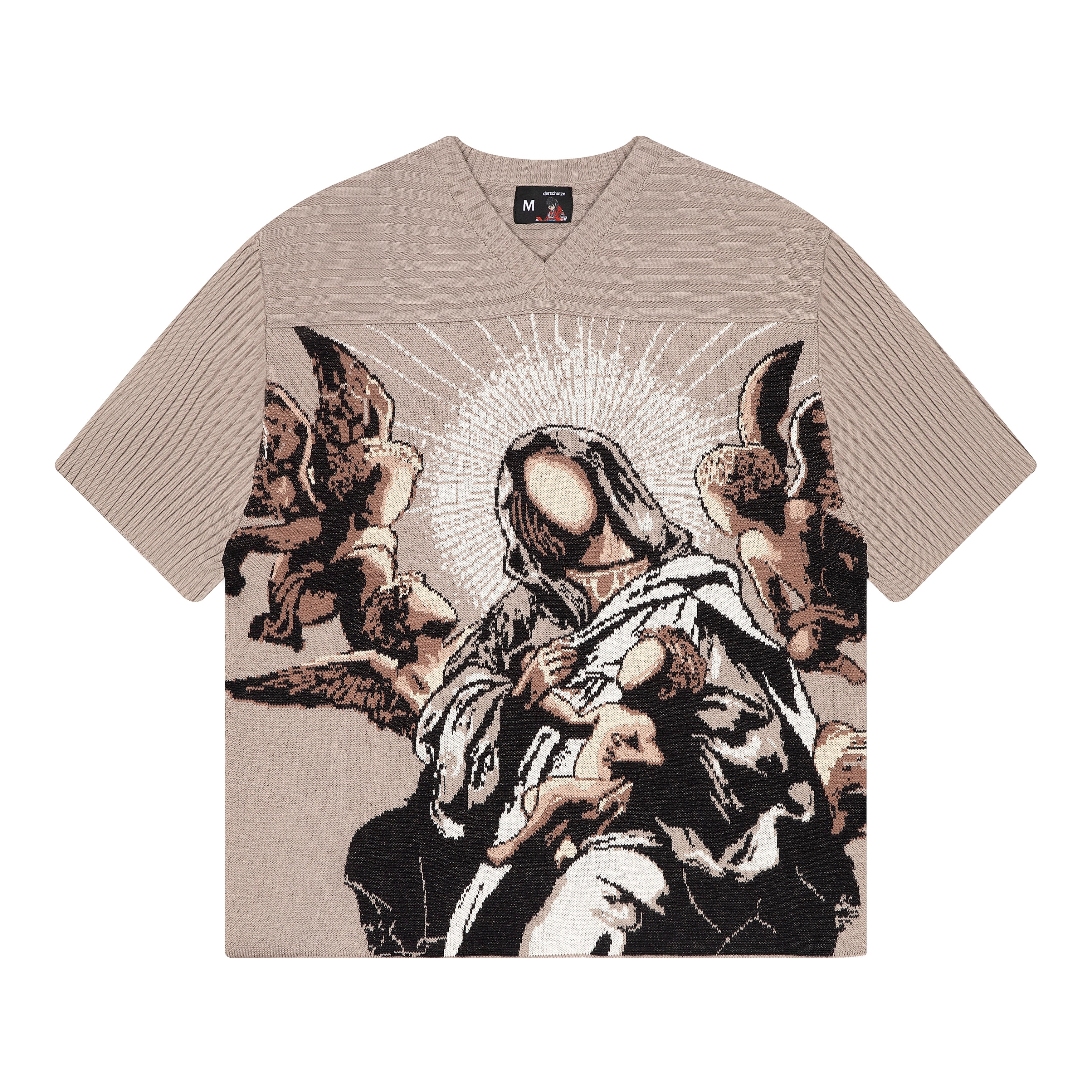 "awakening v2" Jersey knitted beige-Fineriform