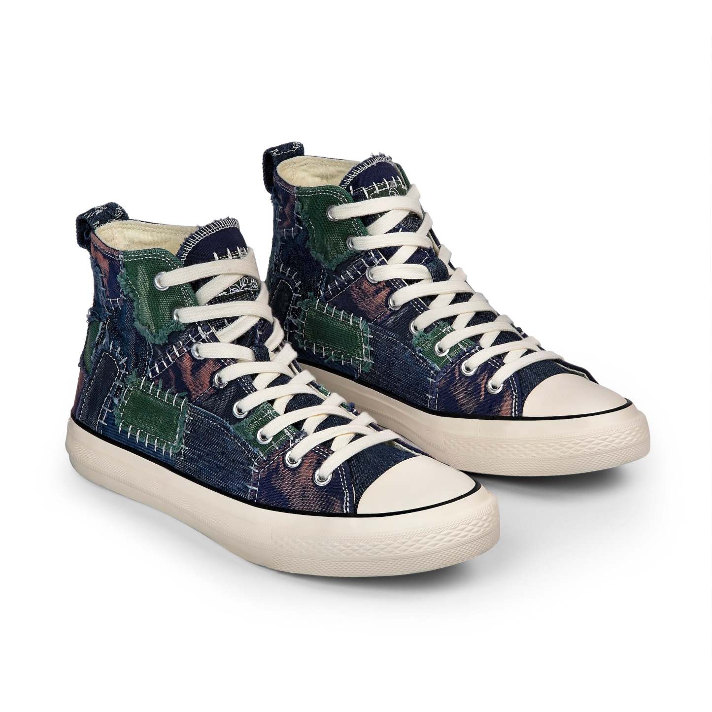 "sashiko" sneaker-Fineriform