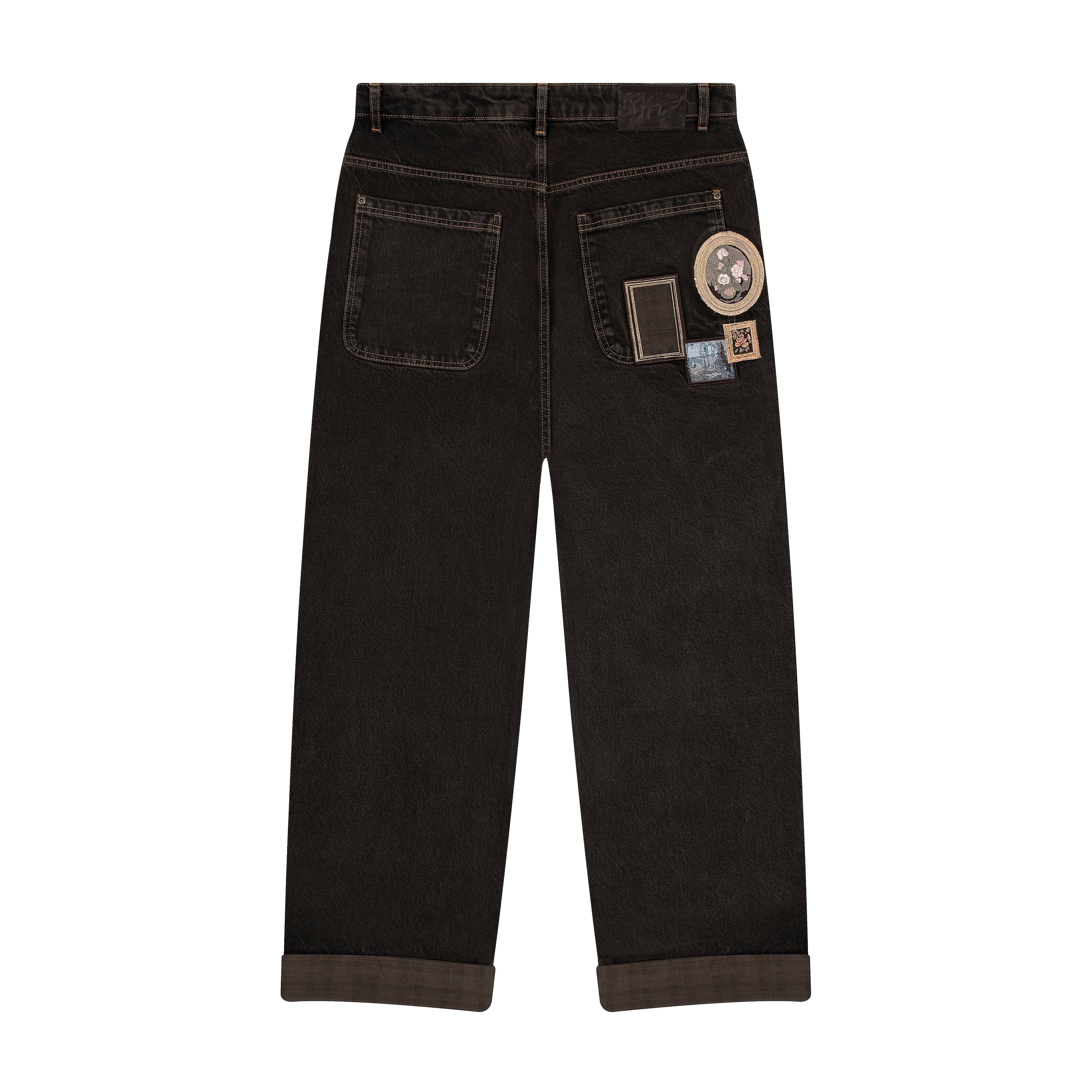 "gallery" Denim dark brown-Fineriform