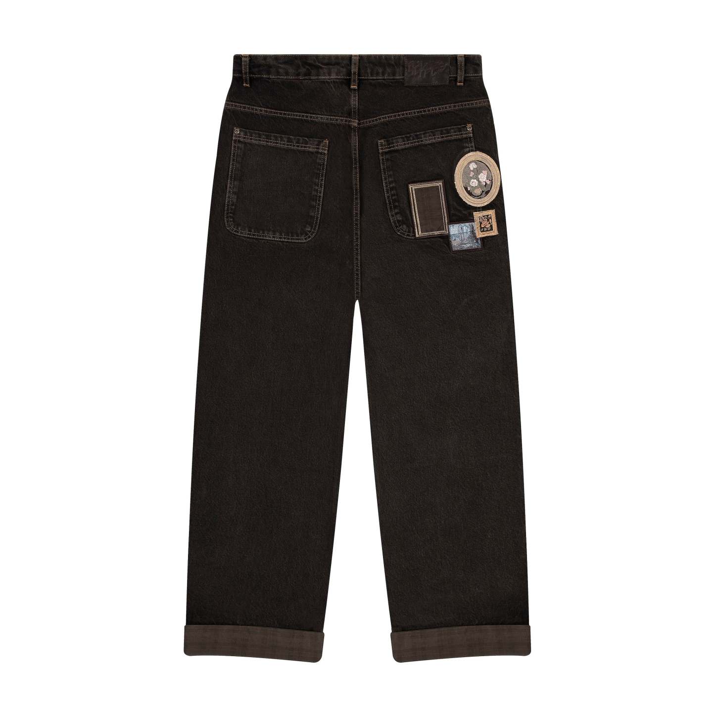 "gallery" Denim dark brown-Fineriform