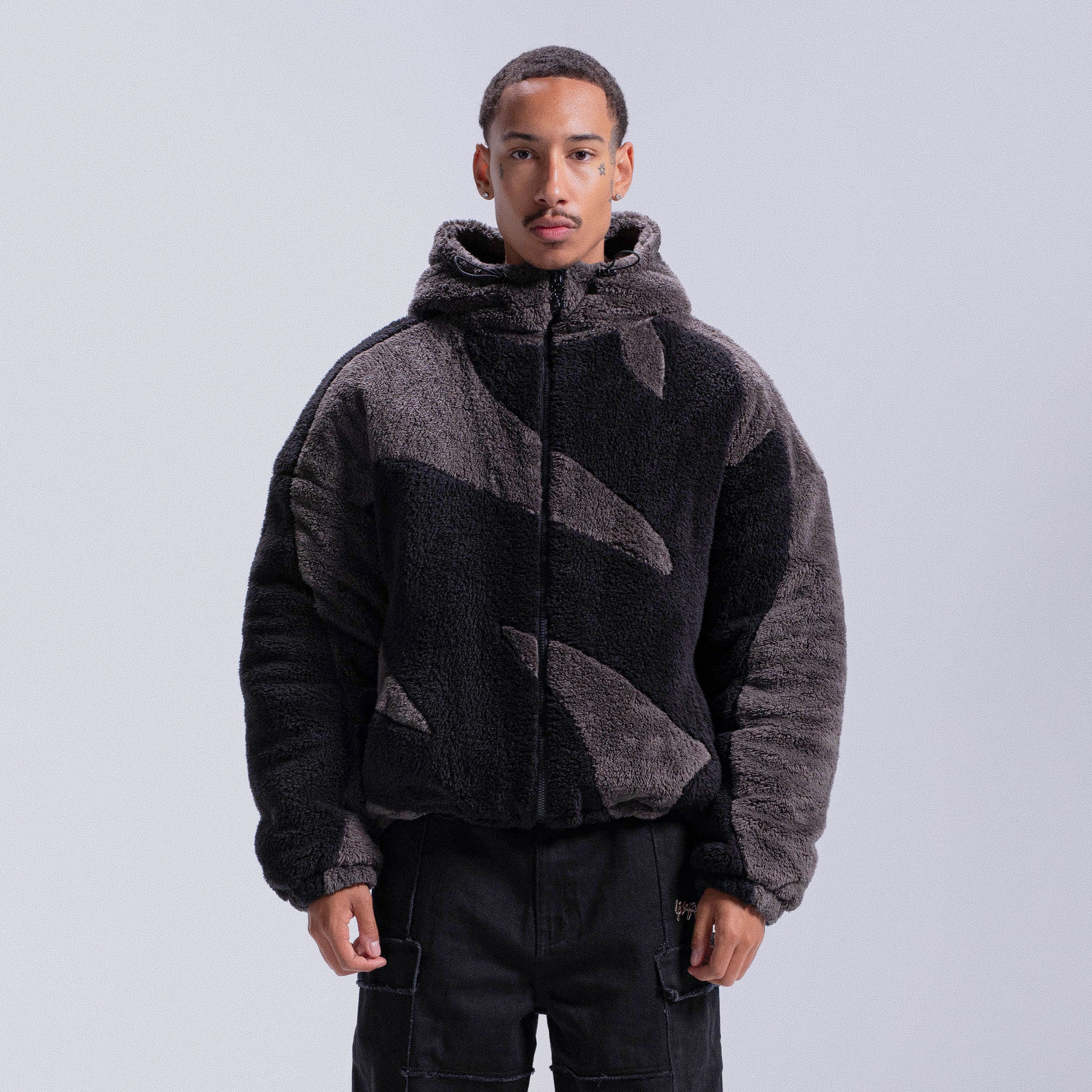 Fluffy Sherpa Jacket-Fineriform