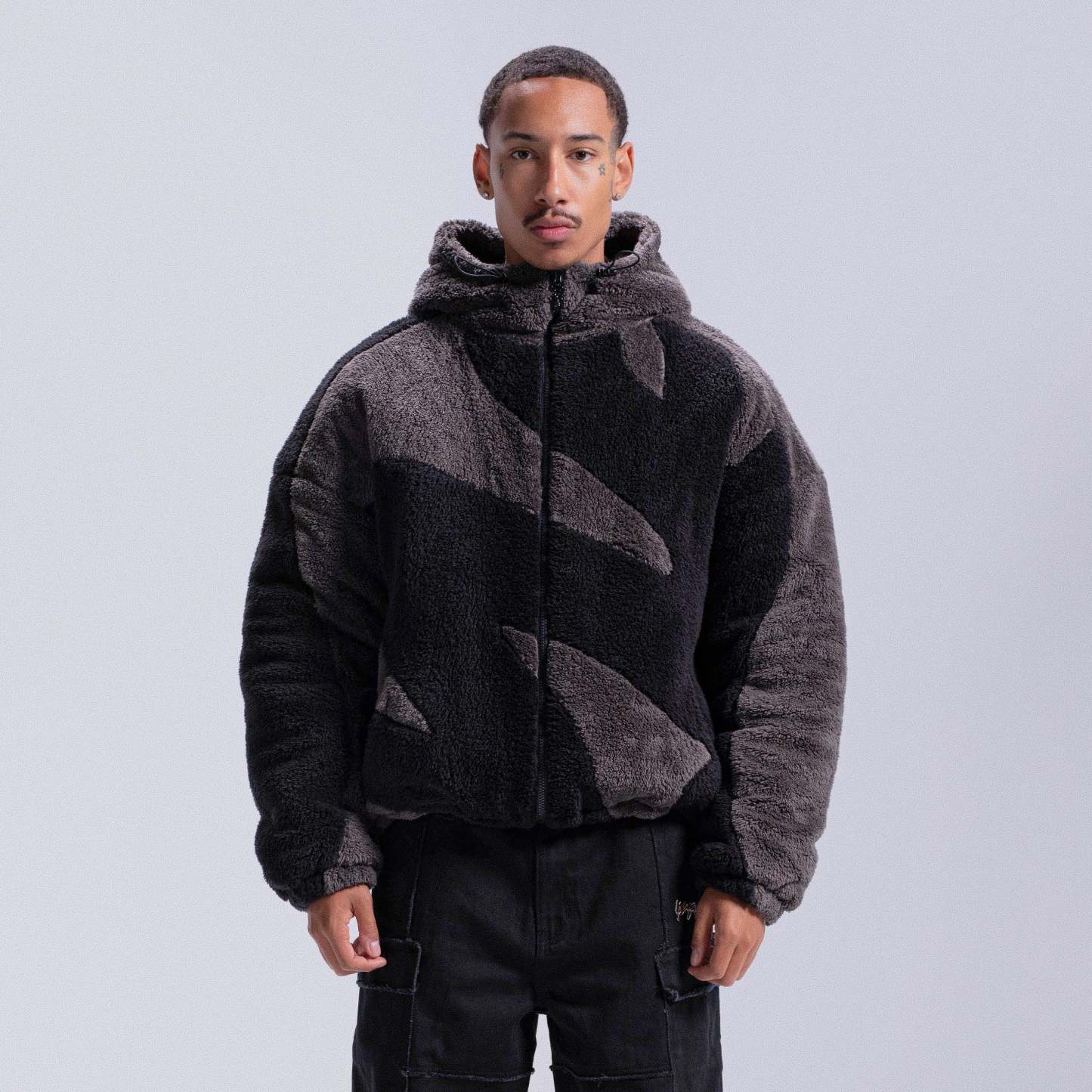 Fluffy Sherpa Jacket-Fineriform