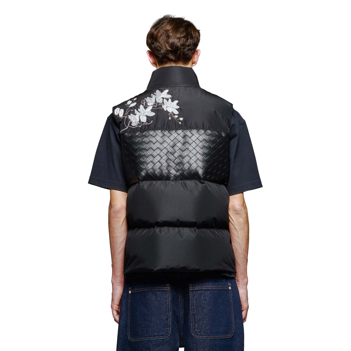 "garden of eden" Vest puffer black-Fineriform
