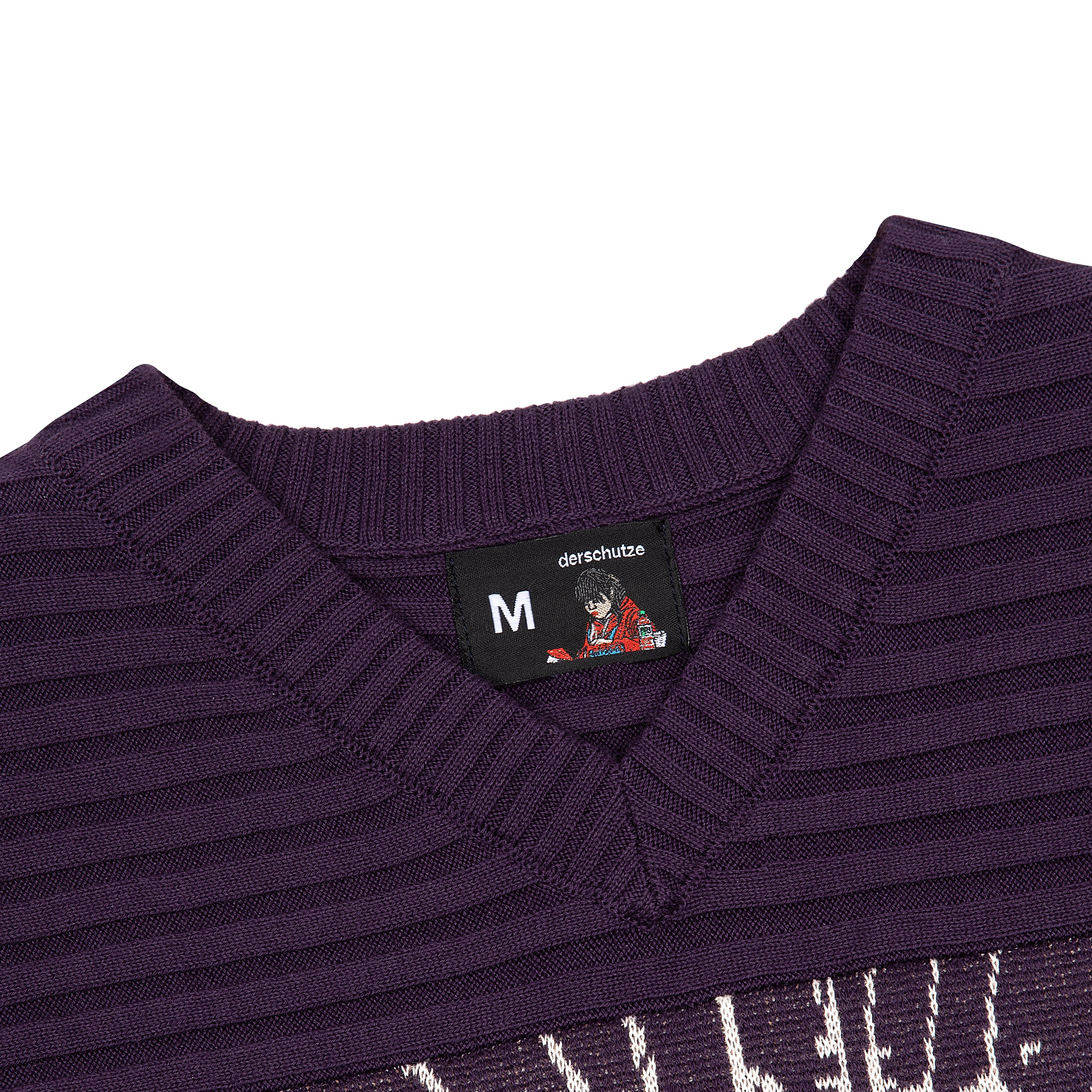 "awakening v2" Jersey knitted purple-Fineriform