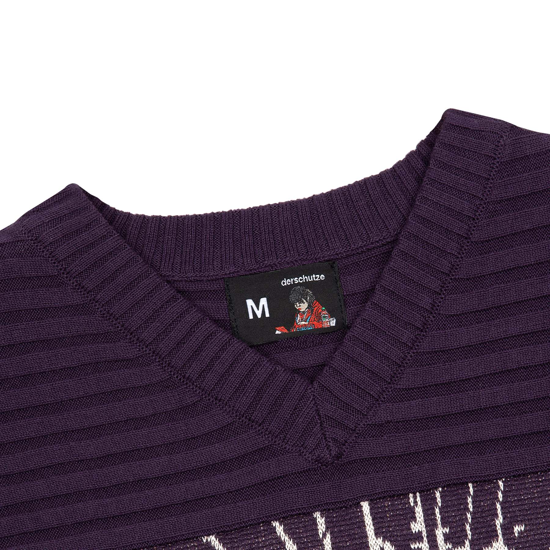 "awakening v2" Jersey knitted purple-Fineriform