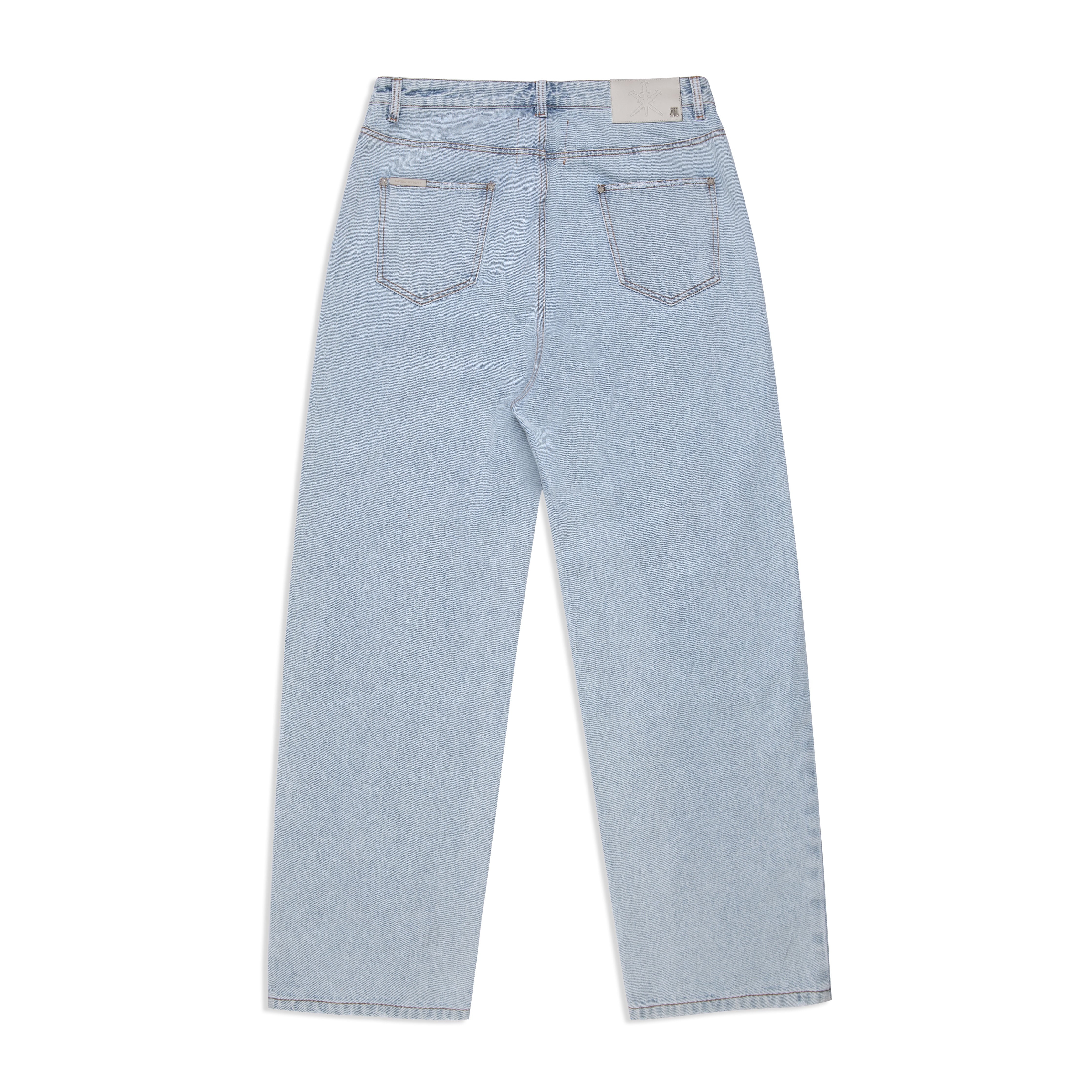 WASHED BLUE UNIFORM DENIM-Fineriform