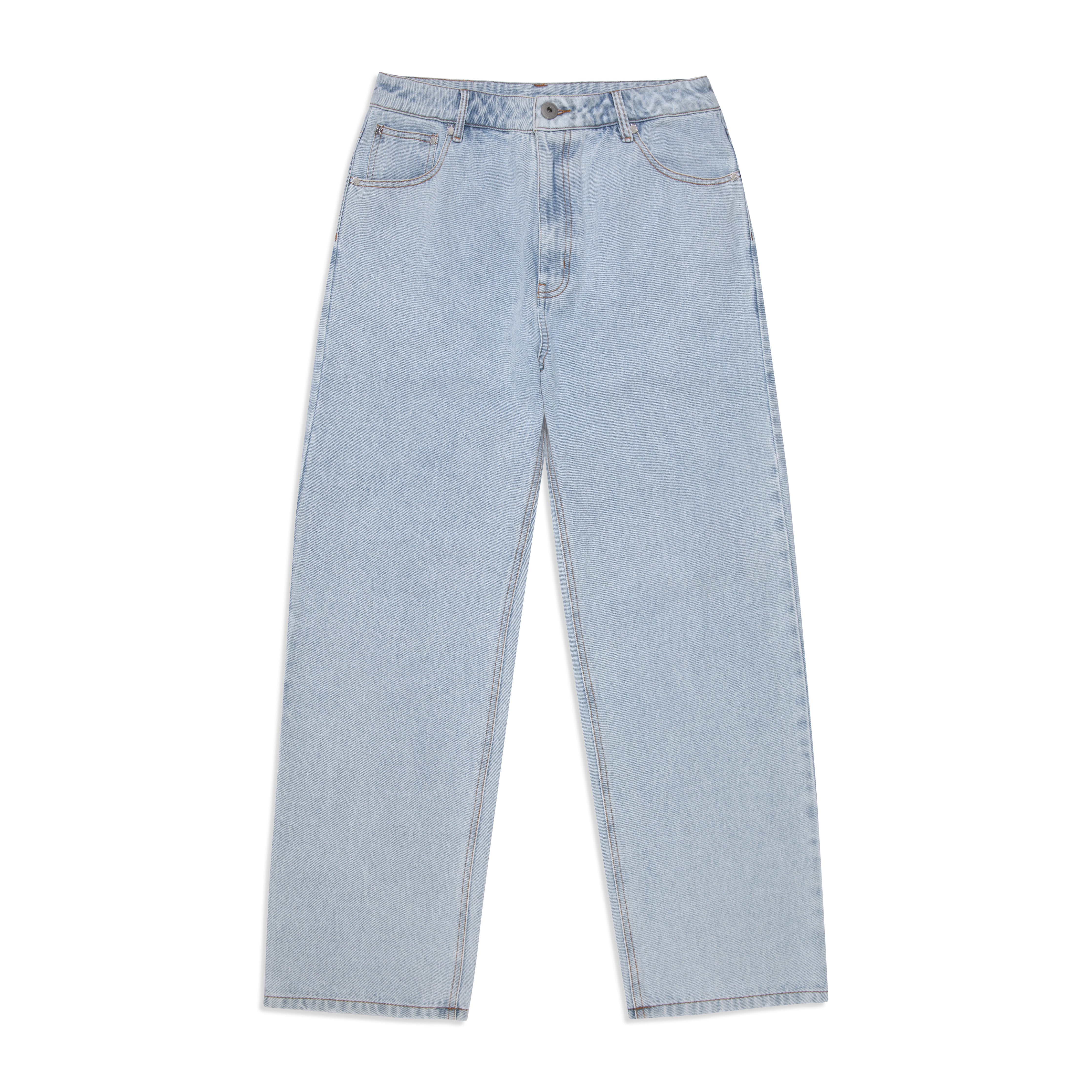 WASHED BLUE UNIFORM DENIM-Fineriform