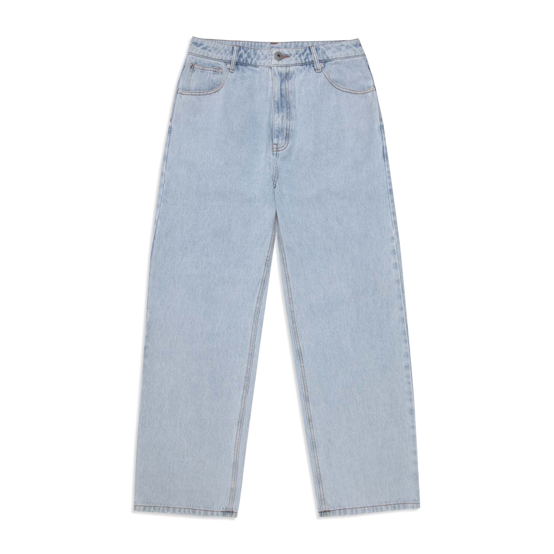 WASHED BLUE UNIFORM DENIM-Fineriform