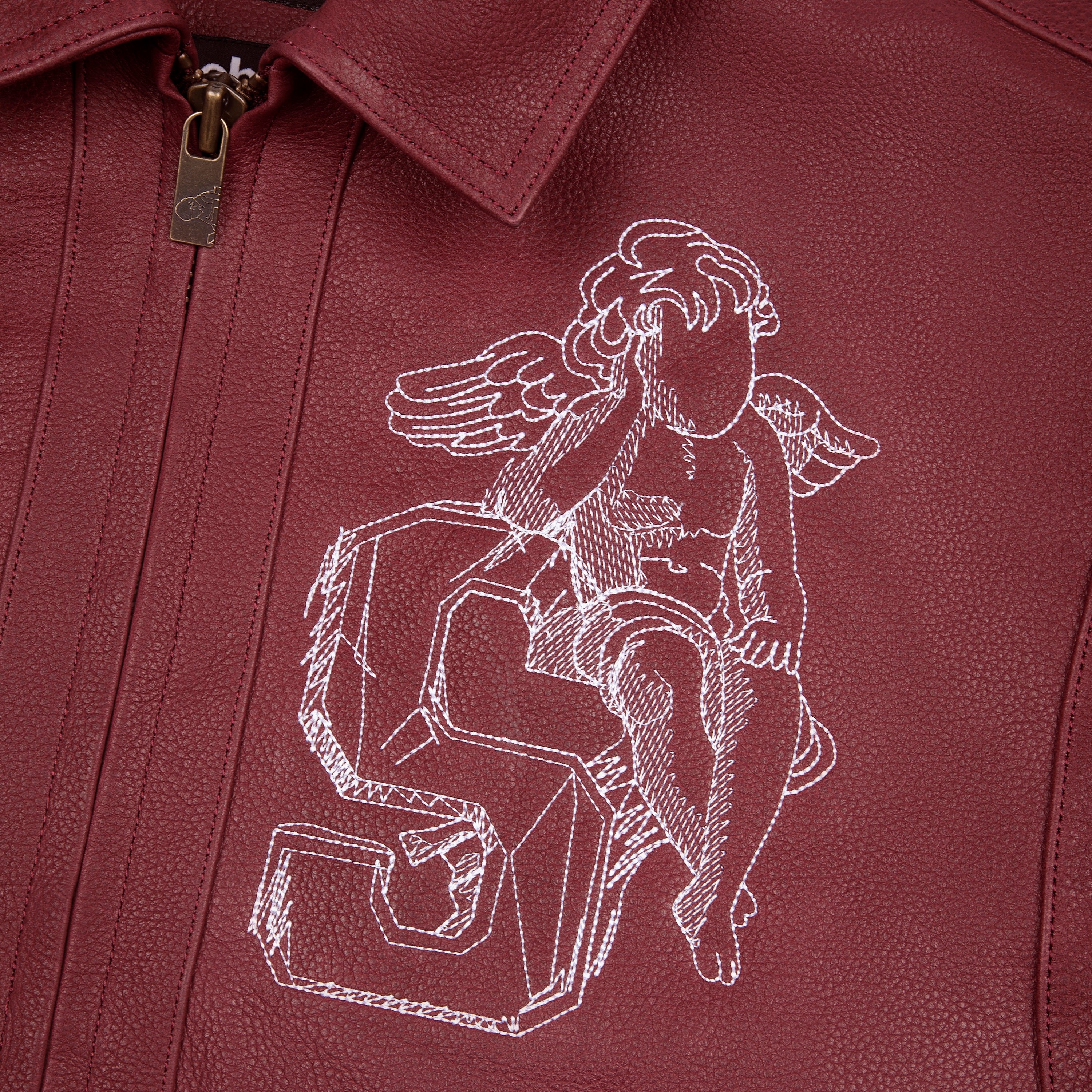 "gallery" Leather Jacket-Fineriform