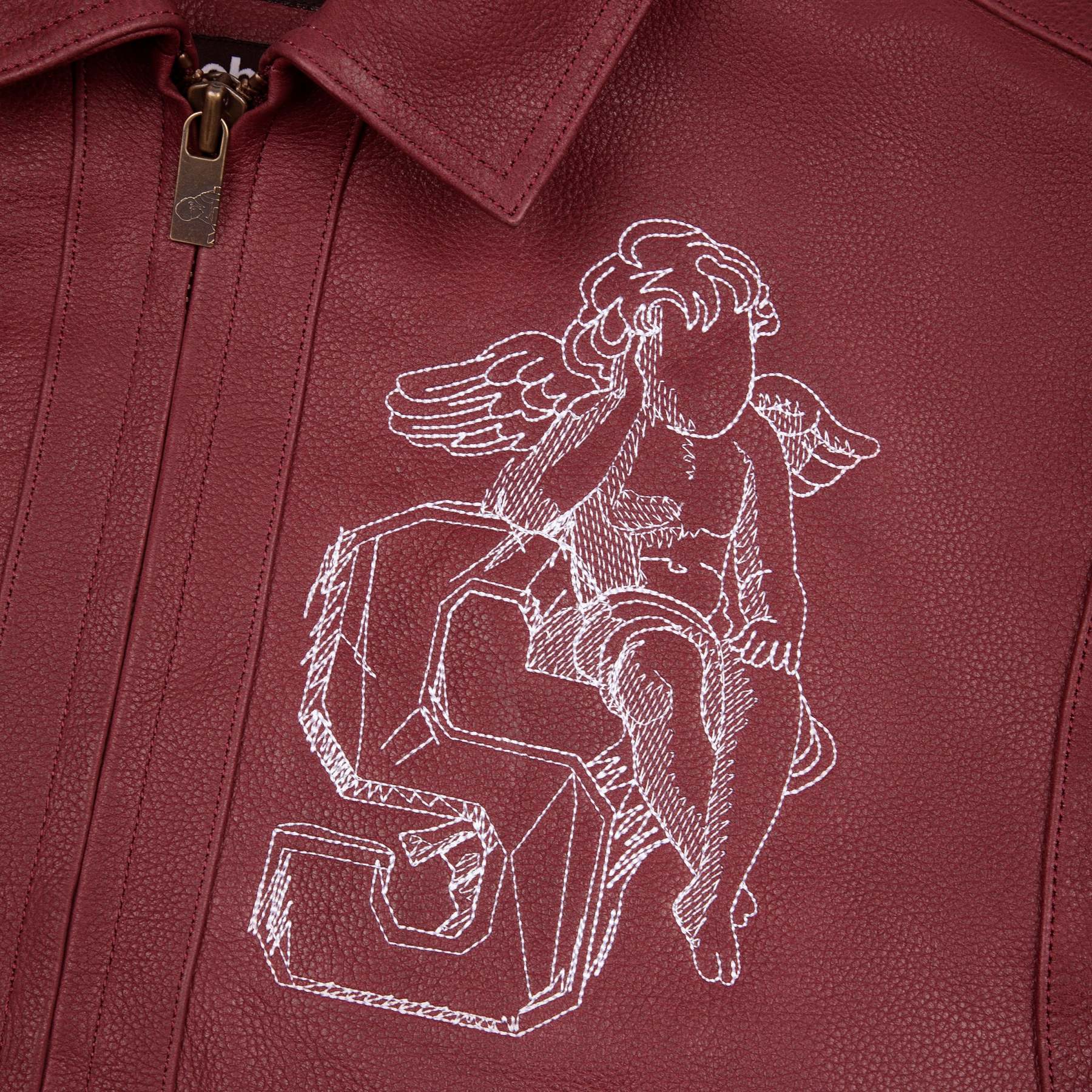 "gallery" Leather Jacket-Fineriform