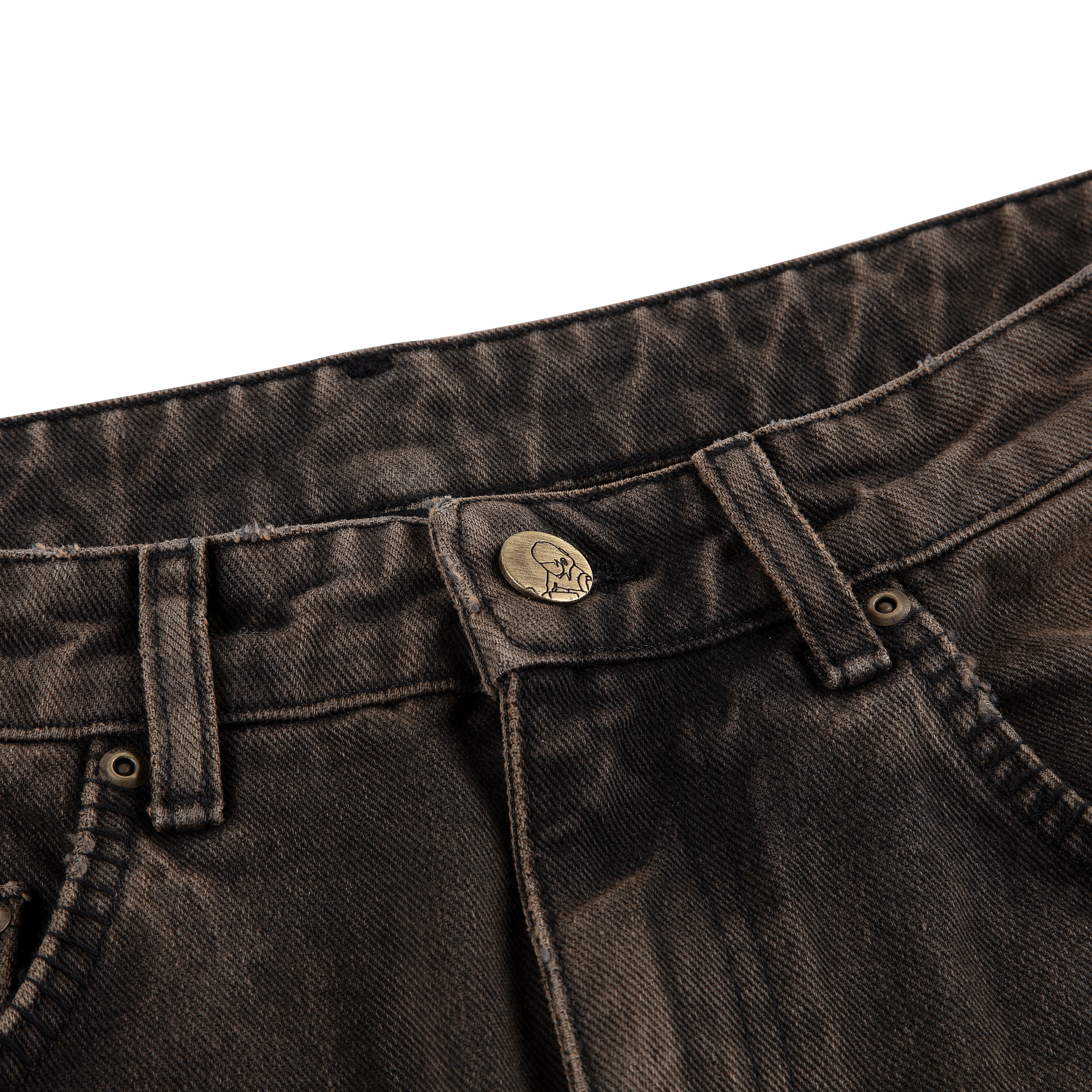 "yasmin v3" Jorts brown updated fit-Fineriform