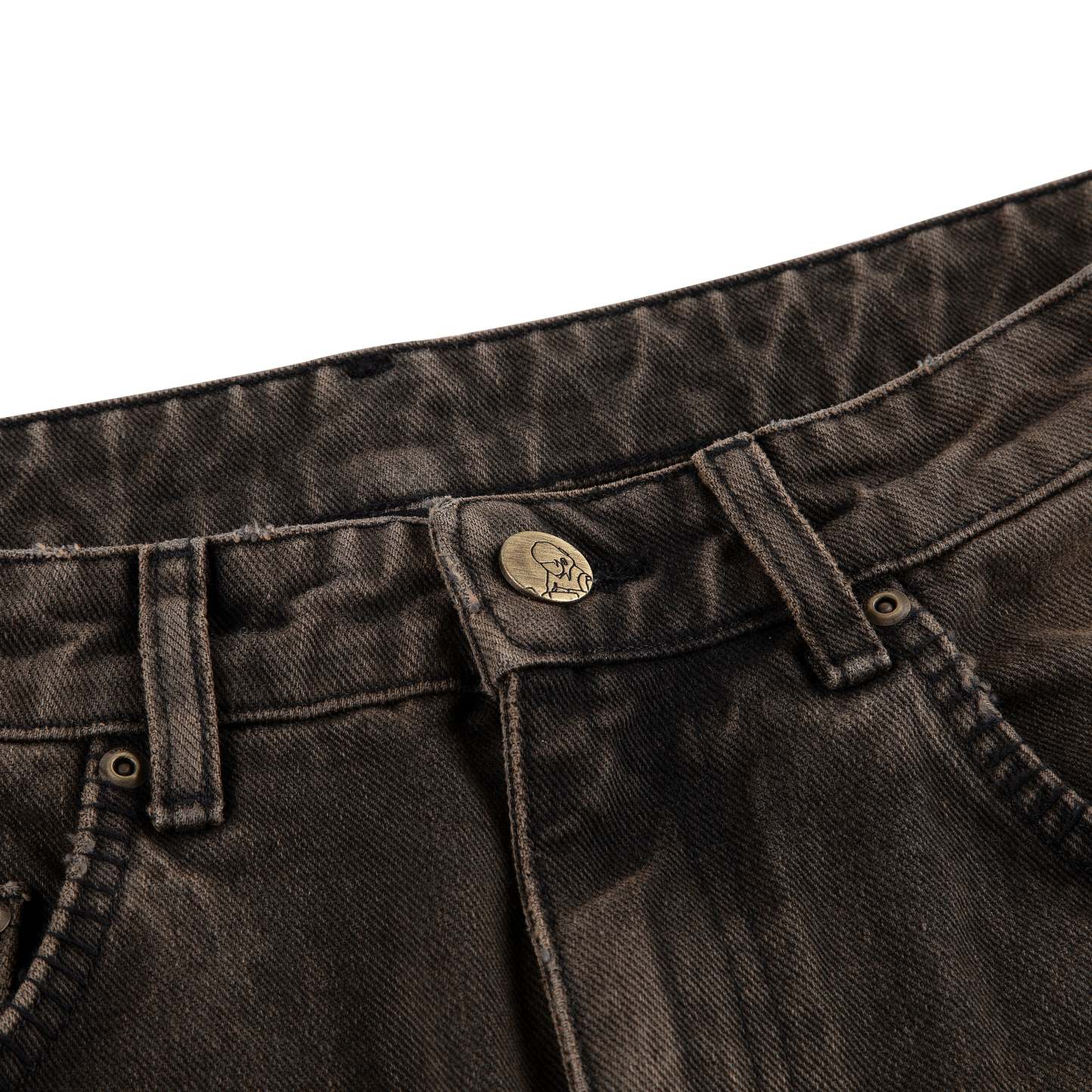 "yasmin v3" Jorts brown updated fit-Fineriform