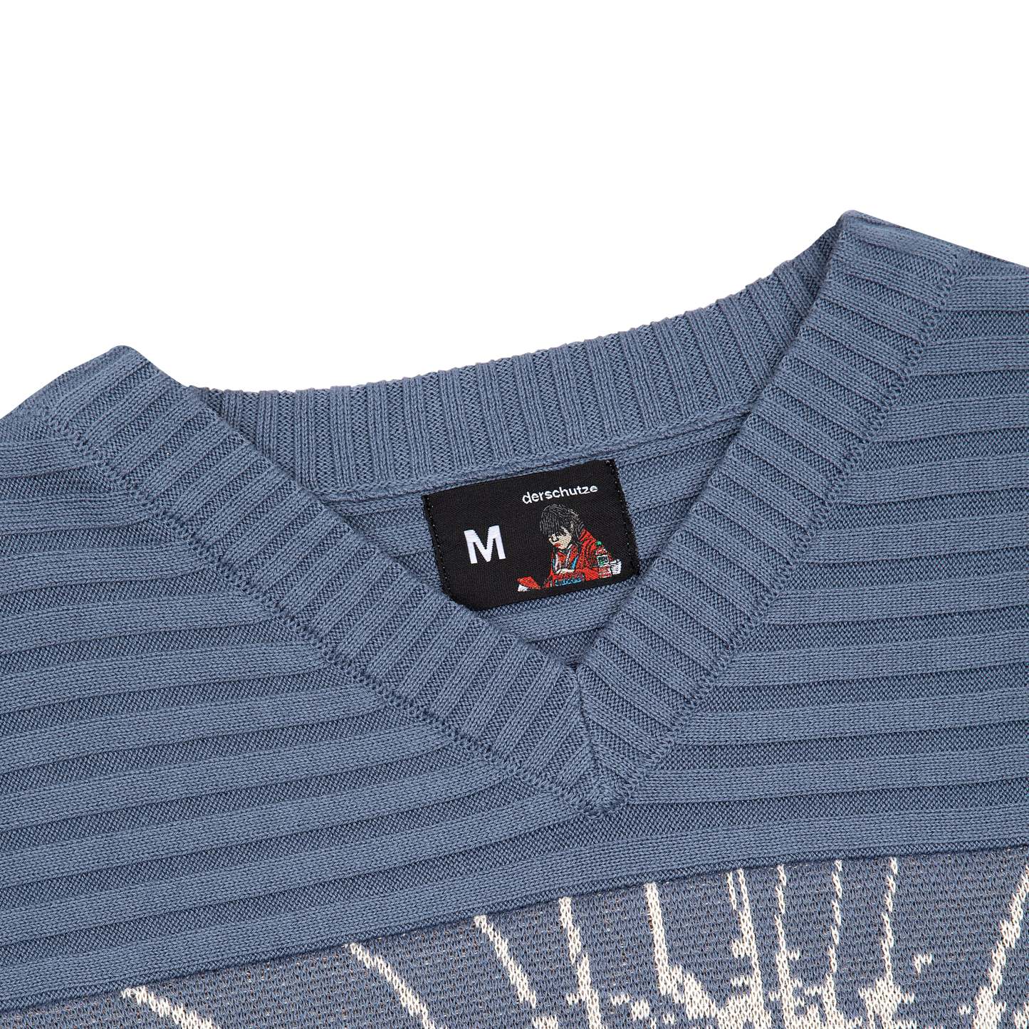 "awakening v2" Jersey knitted blue-Fineriform