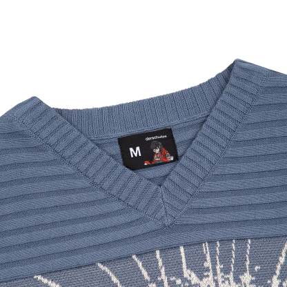 "awakening v2" Jersey knitted blue-Fineriform