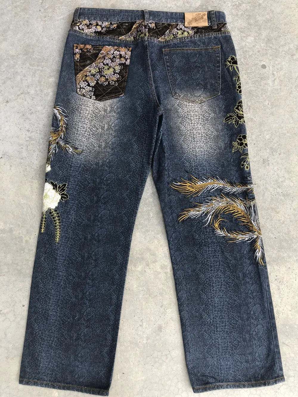 PHOENIX EMBROIDERY DENIM-Fineriform