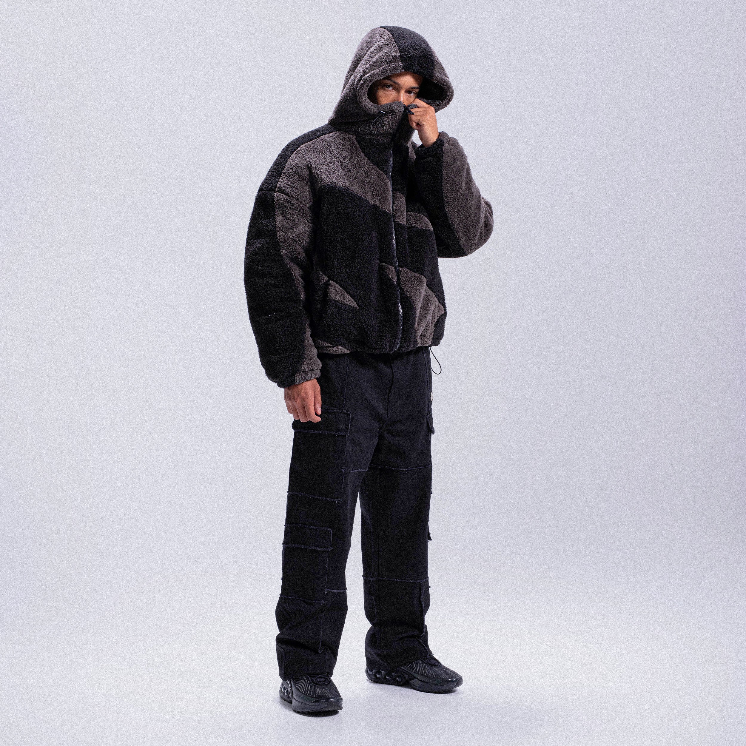 Fluffy Sherpa Jacket-Fineriform