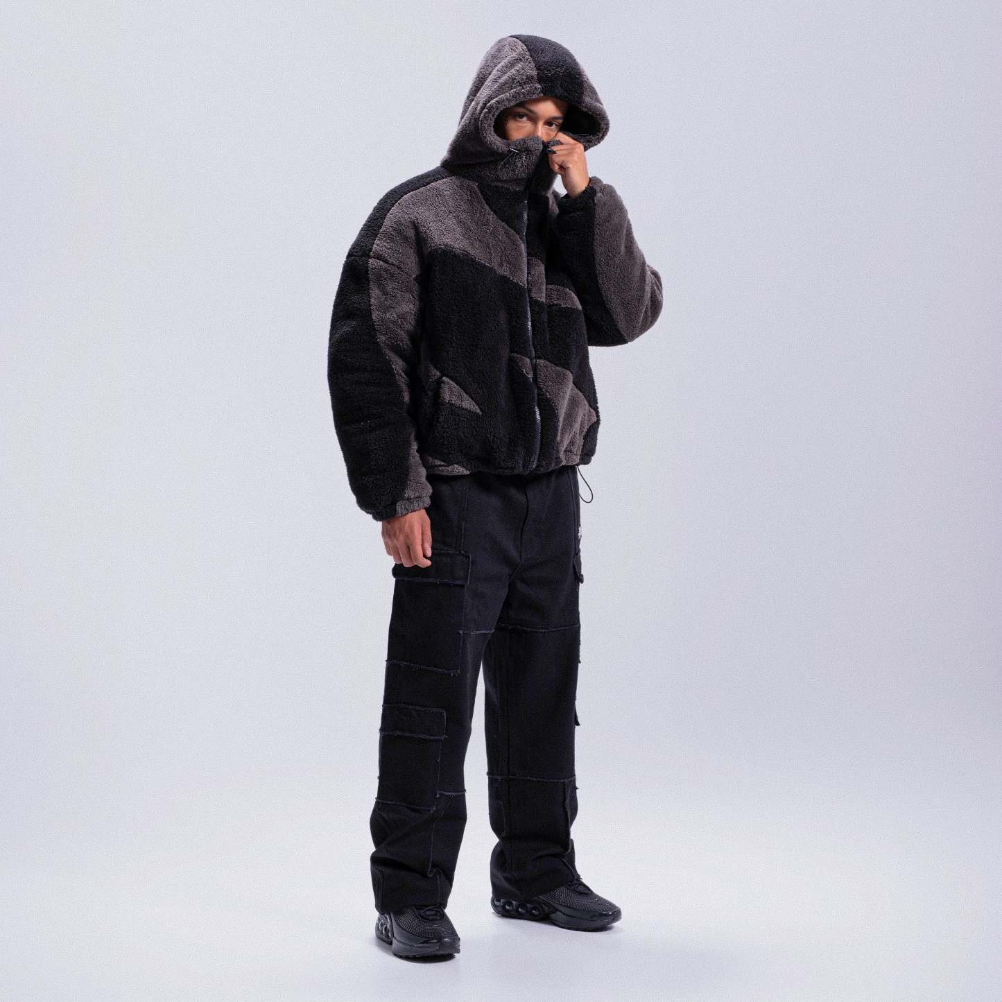 Fluffy Sherpa Jacket-Fineriform