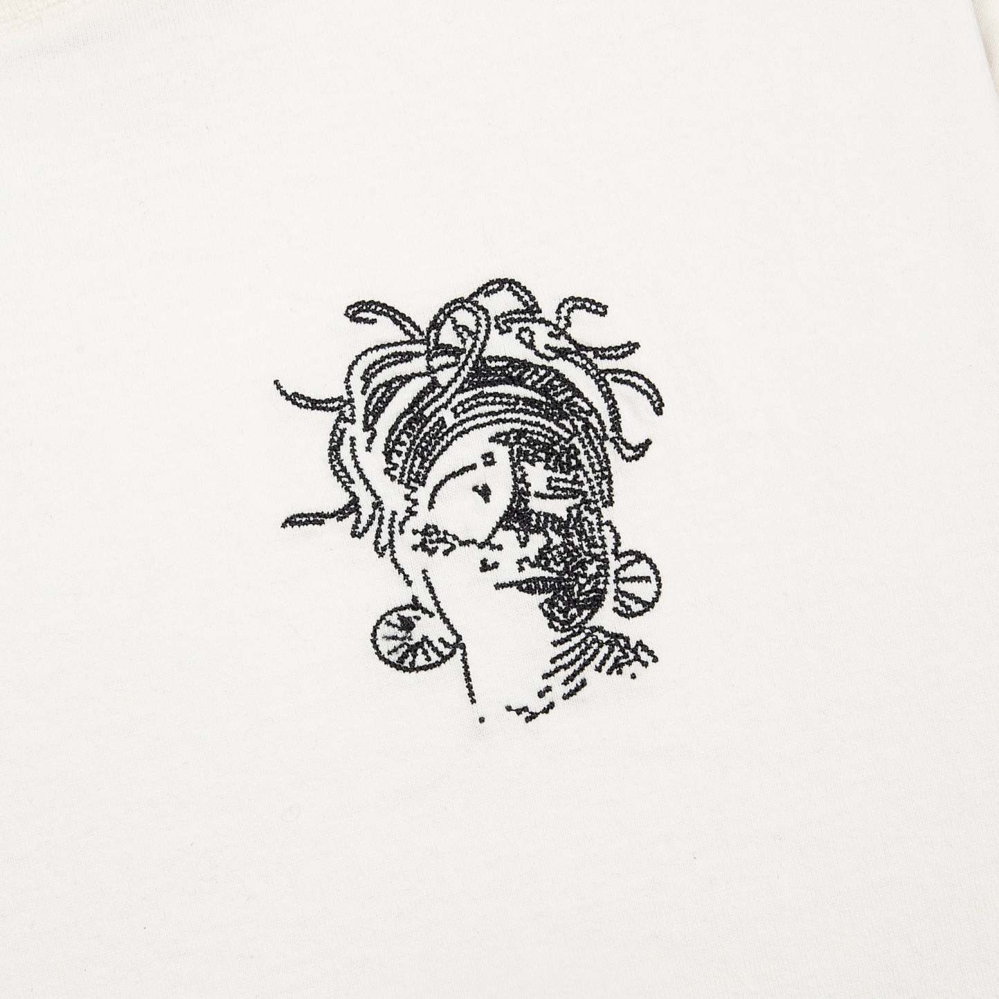 "mosaic" T Shirt off white-Fineriform