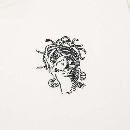 "mosaic" T Shirt off white-Fineriform