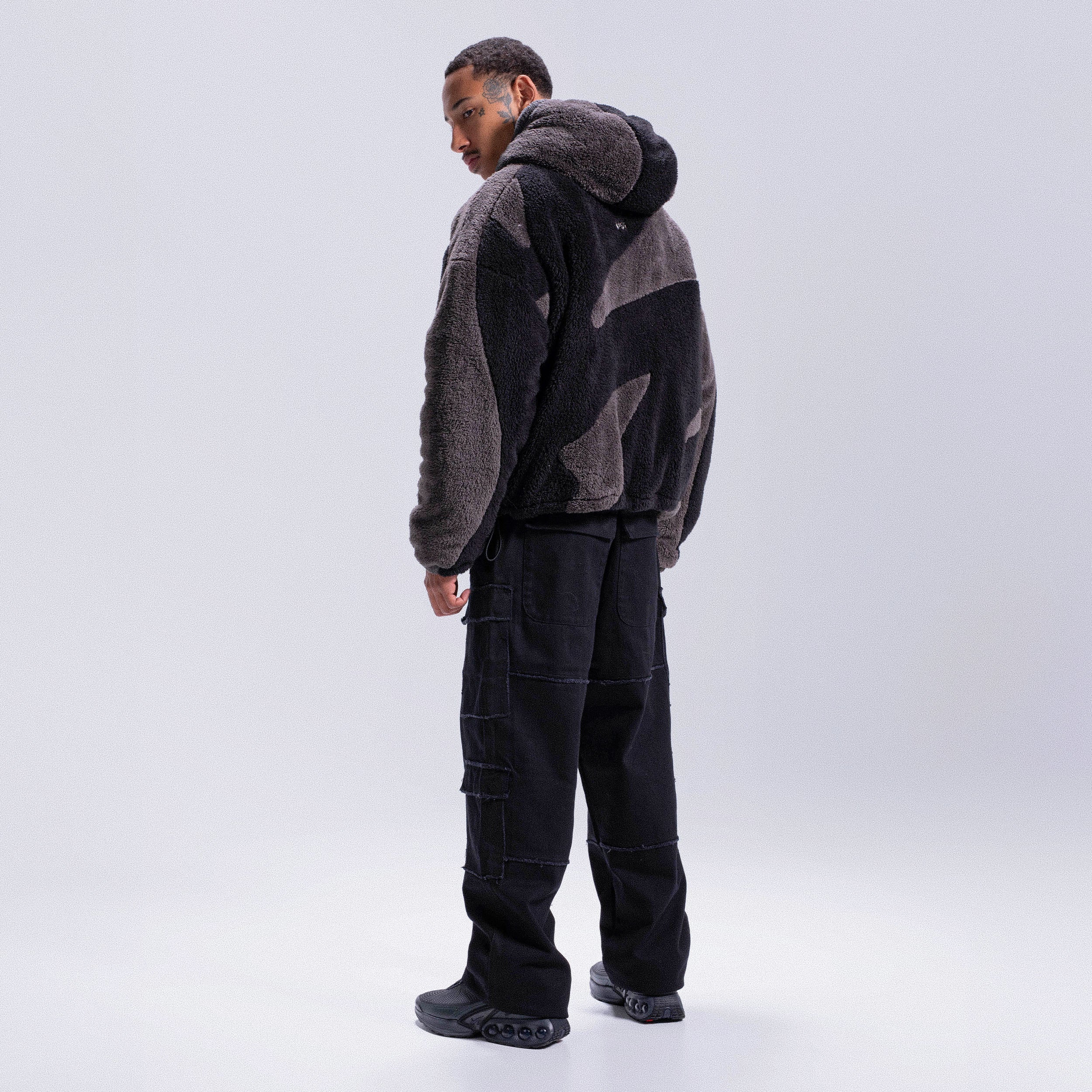 Fluffy Sherpa Jacket-Fineriform