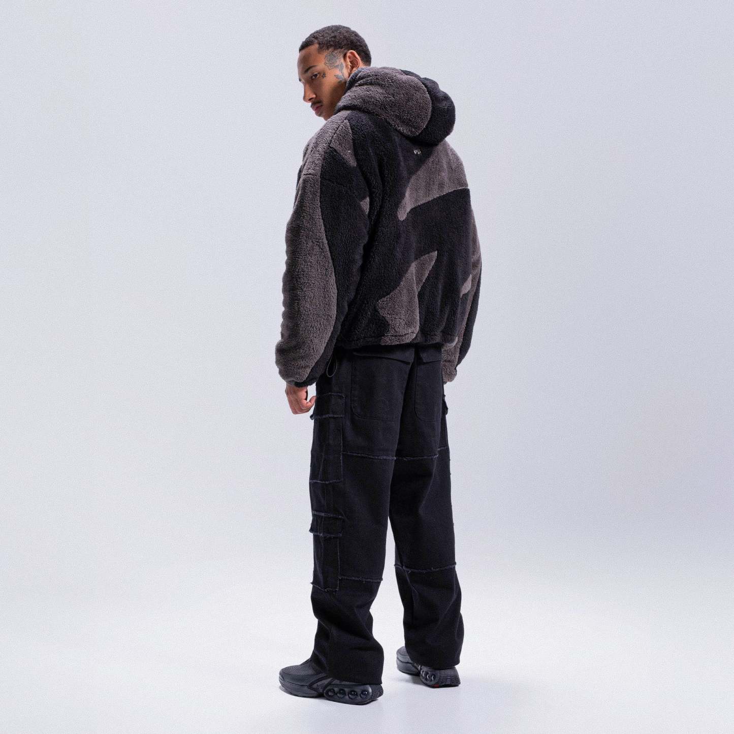 Fluffy Sherpa Jacket-Fineriform