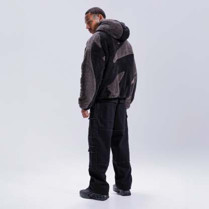 Fluffy Sherpa Jacket-Fineriform