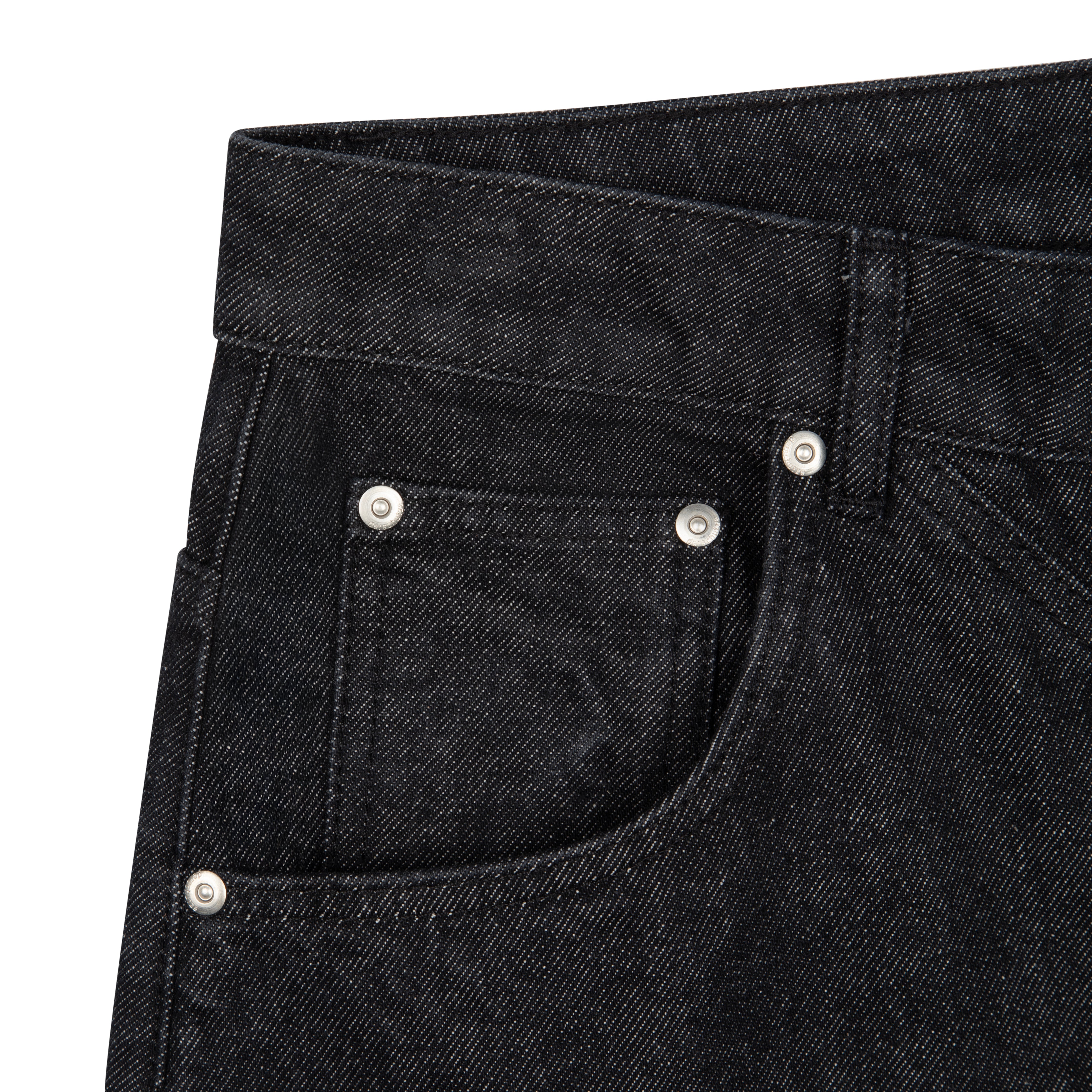 "yakuza" raw Denim black 02-Fineriform
