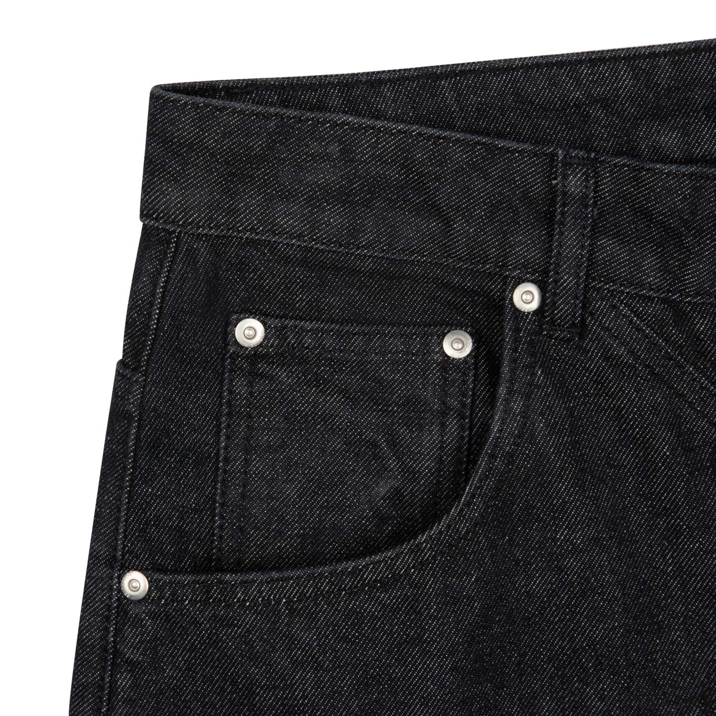 "yakuza" raw Denim black 02-Fineriform