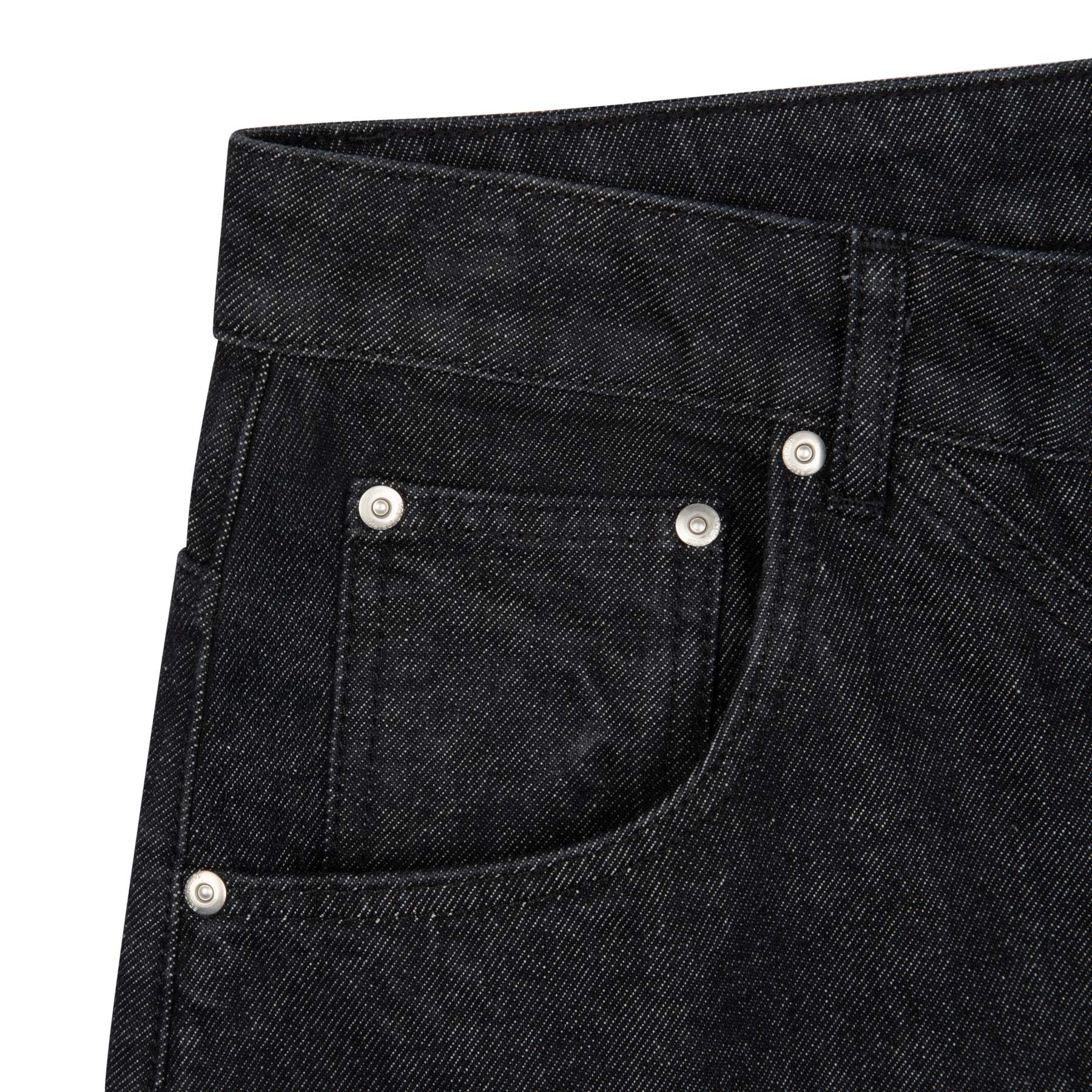 "yakuza" raw Denim black 02-Fineriform
