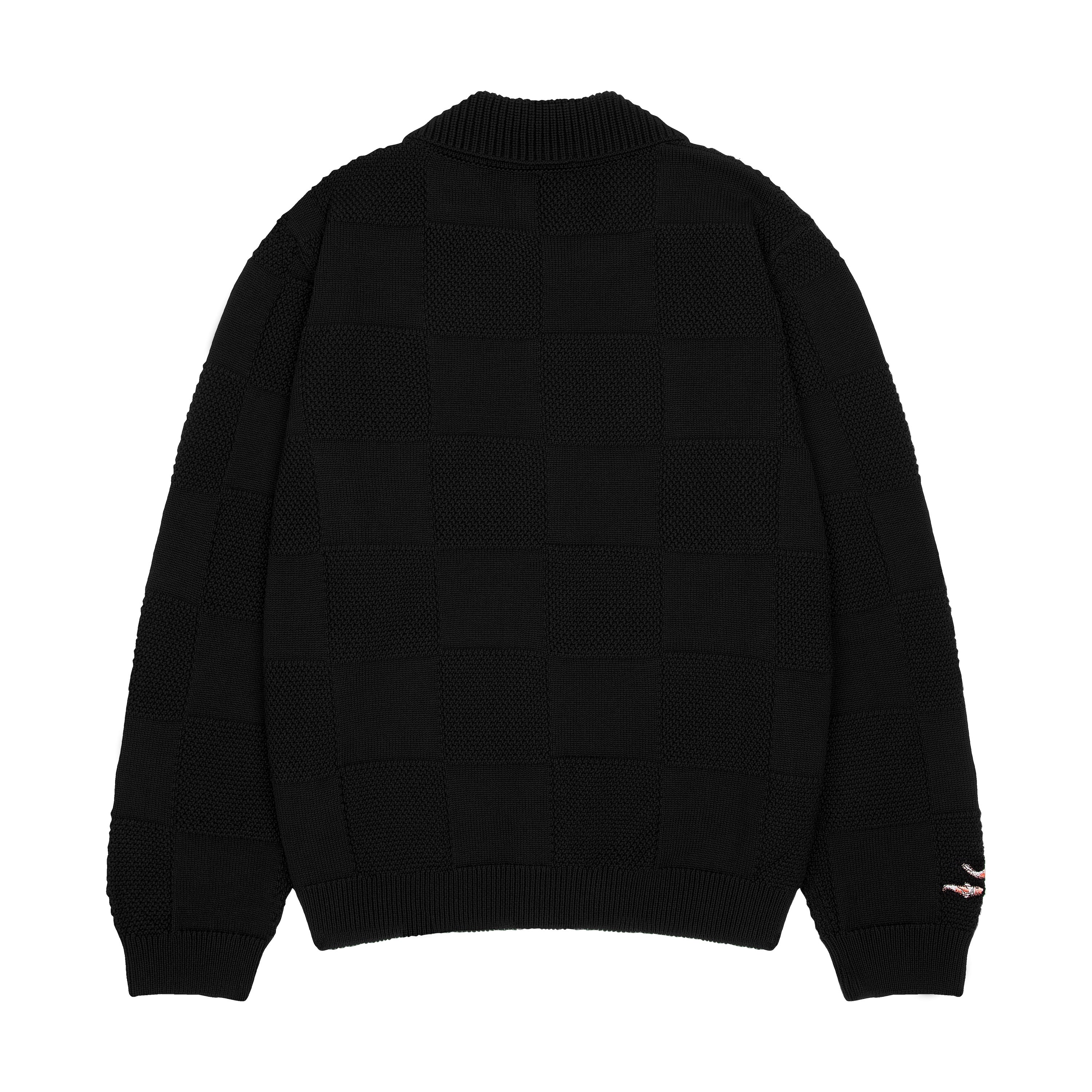 "koi" Polo Cardigan-Fineriform