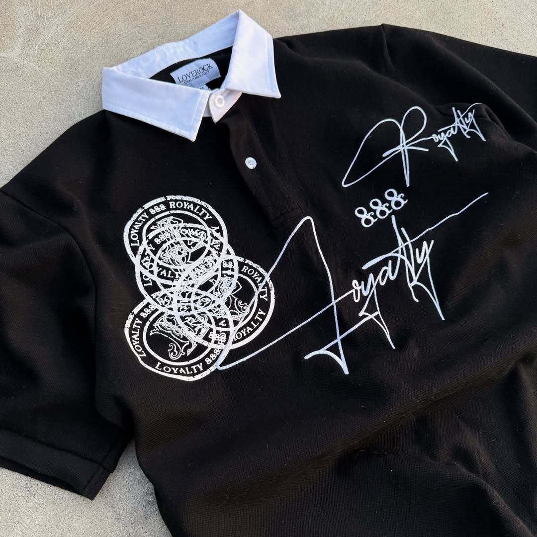 Disarrayed loyalty polo-Fineriform